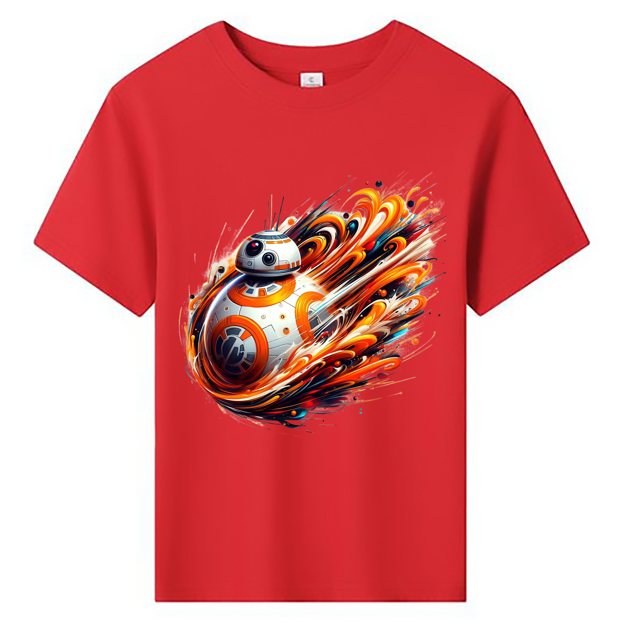 （画像用） スター・ウォーズ Star Wars 綿100％キッズTシャツ（フロントプリント）