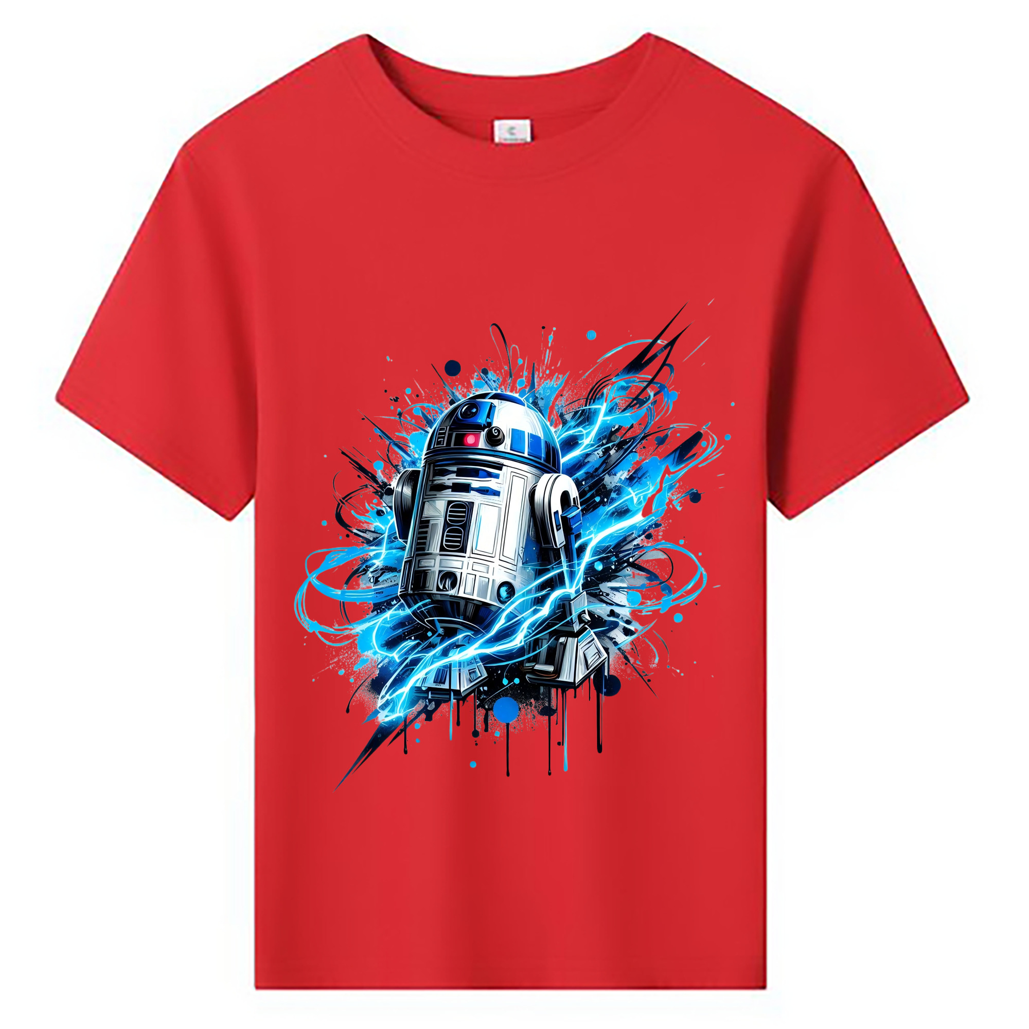 （画像用） スター・ウォーズ Star Wars 綿100％キッズTシャツ（フロントプリント）
