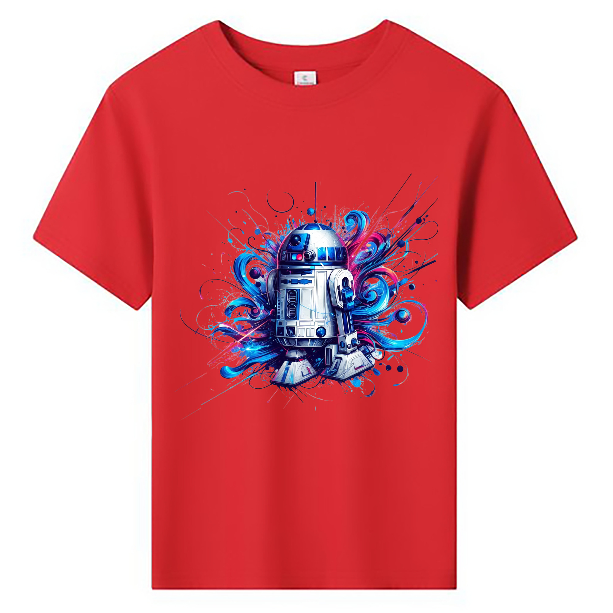（画像用） スター・ウォーズ Star Wars 綿100％キッズTシャツ（フロントプリント）