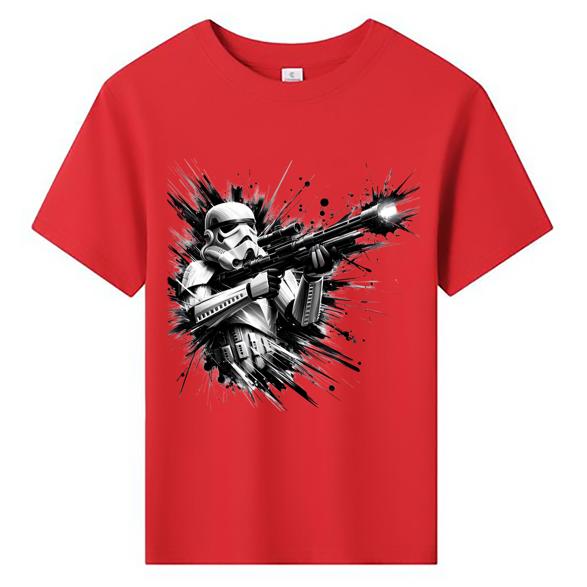 （画像用） スター・ウォーズ Star Wars 綿100％キッズTシャツ（フロントプリント）