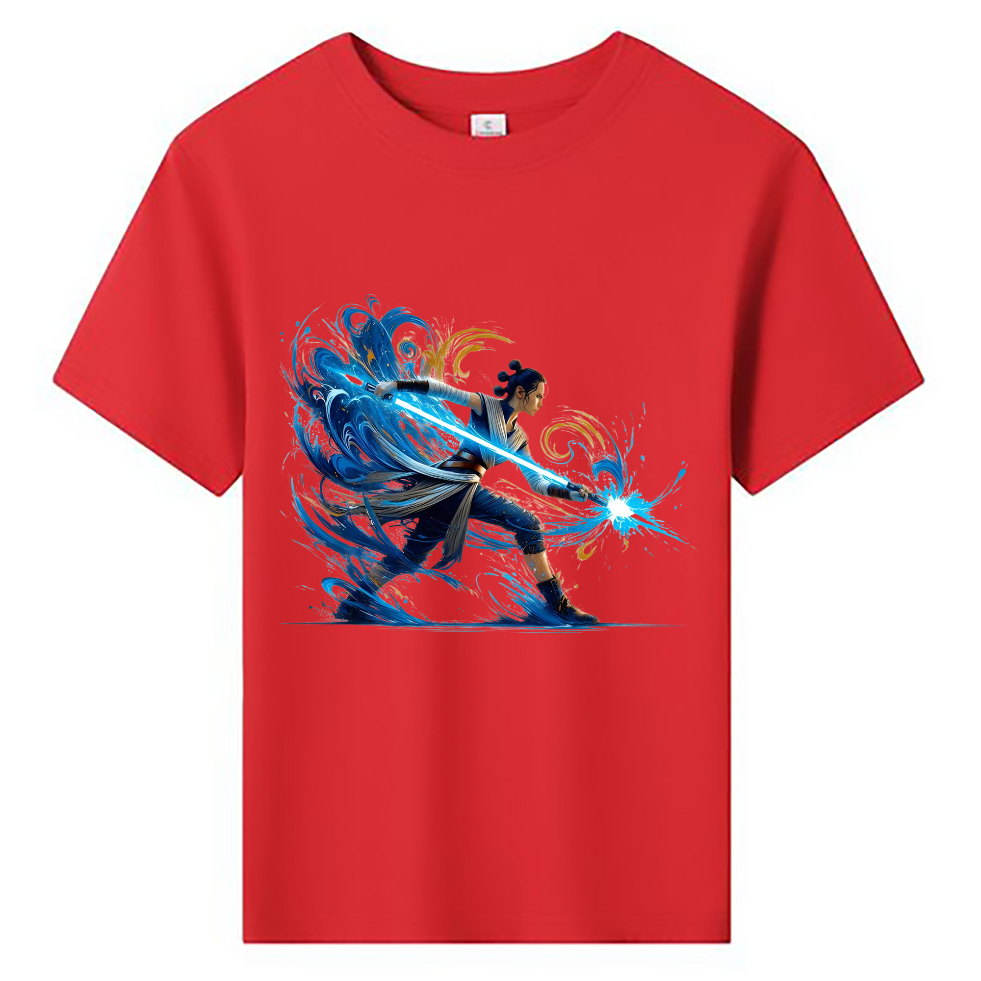 （画像用） スター・ウォーズ Star Wars 綿100％キッズTシャツ（フロントプリント）