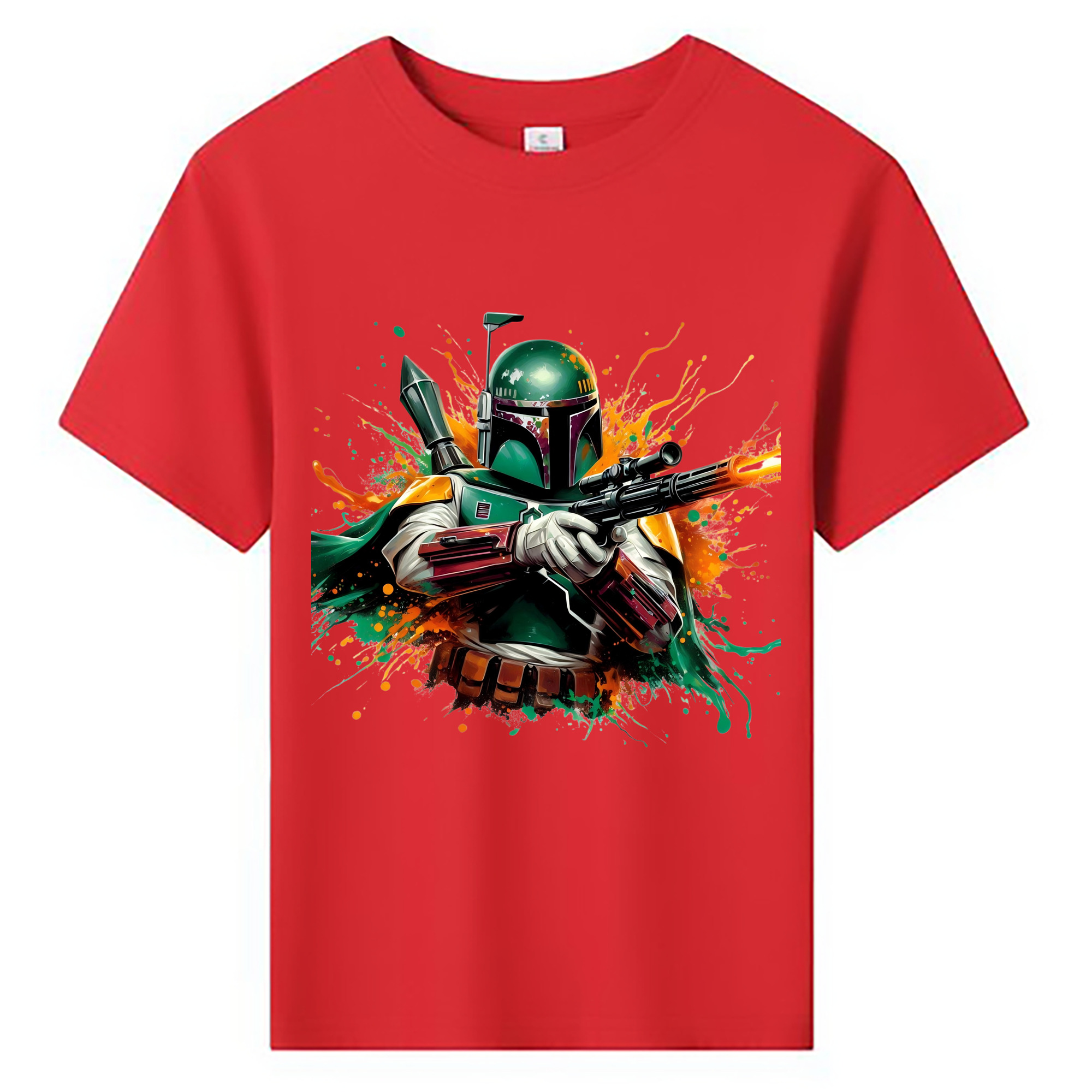 （画像用） スター・ウォーズ Star Wars 綿100％キッズTシャツ（フロントプリント）