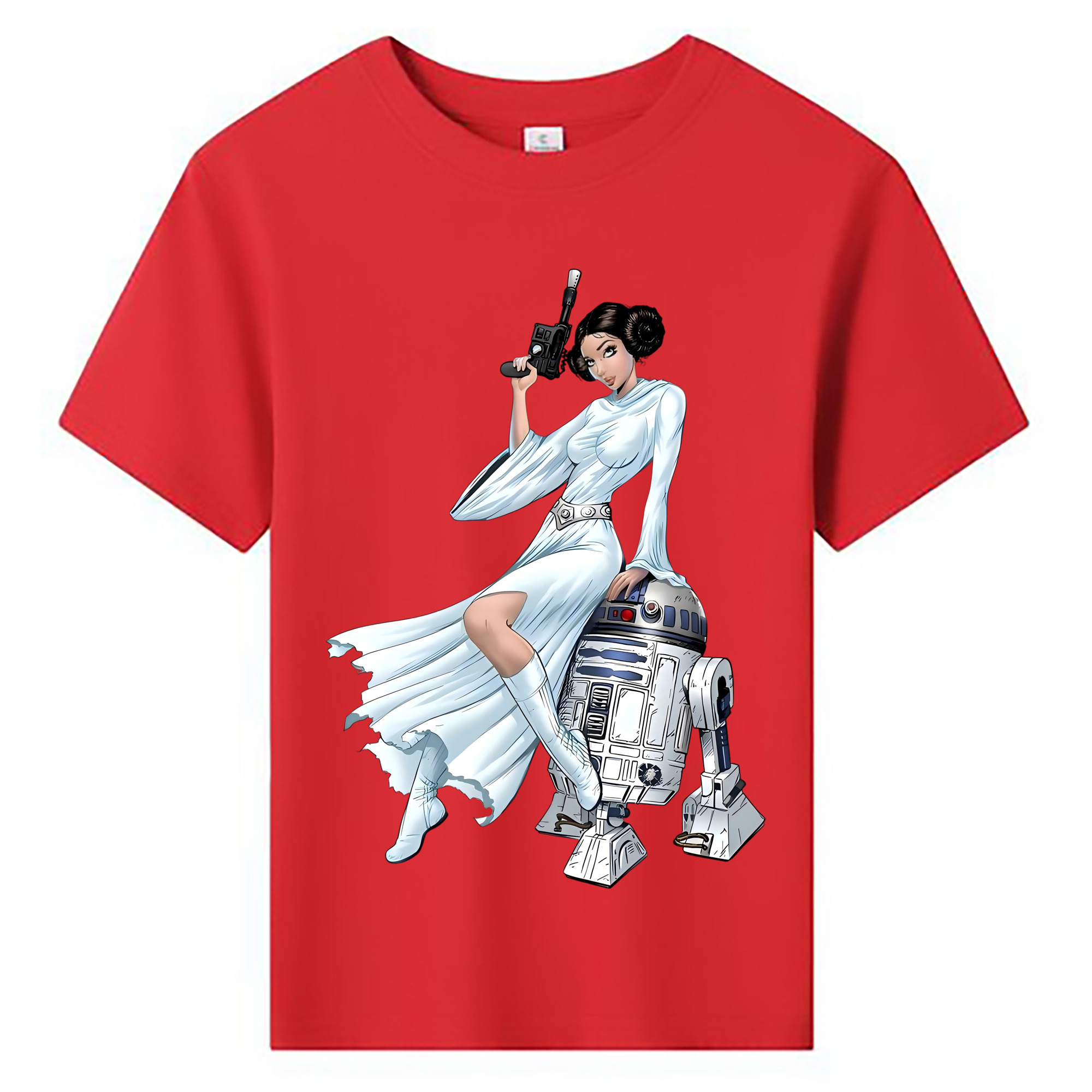 （画像用） スター・ウォーズ Star Wars 綿100％キッズTシャツ（フロントプリント）