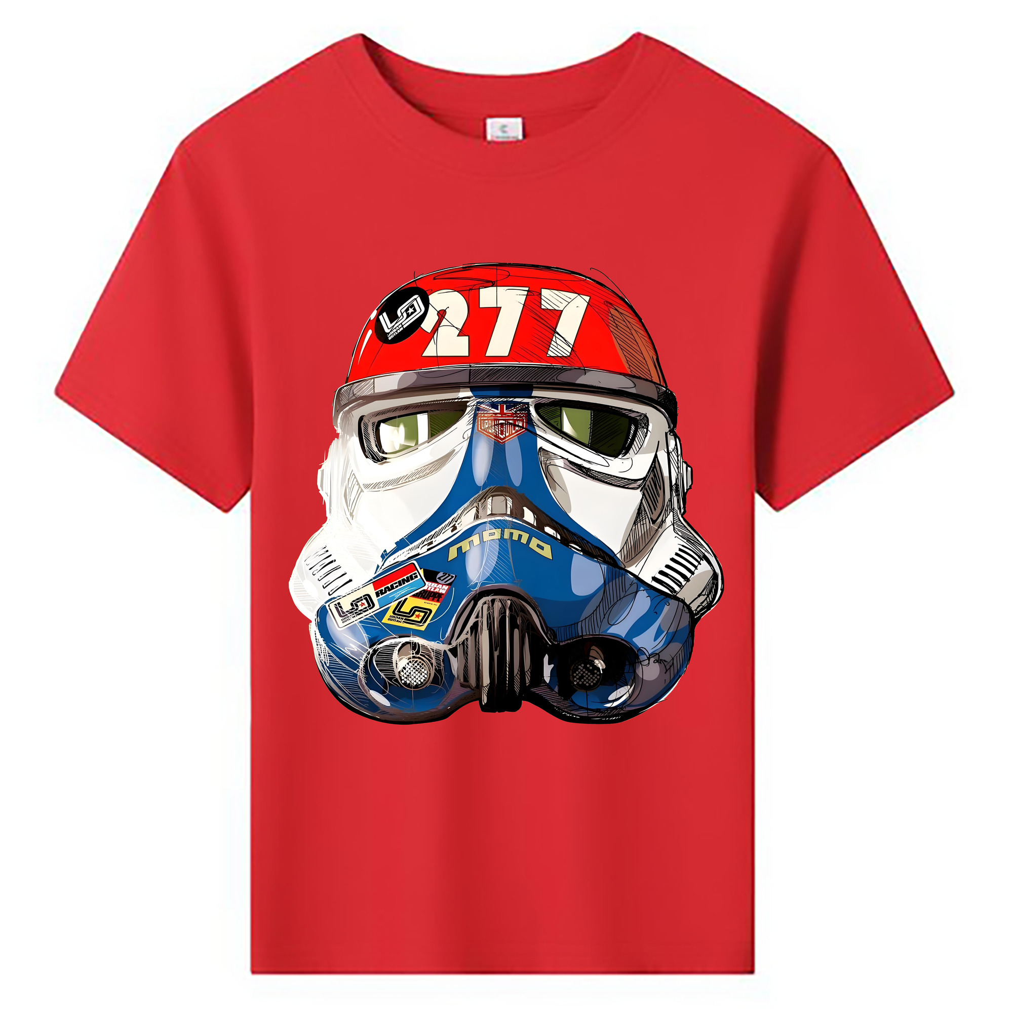 （画像用） スター・ウォーズ Star Wars 綿100％キッズTシャツ（フロントプリント）