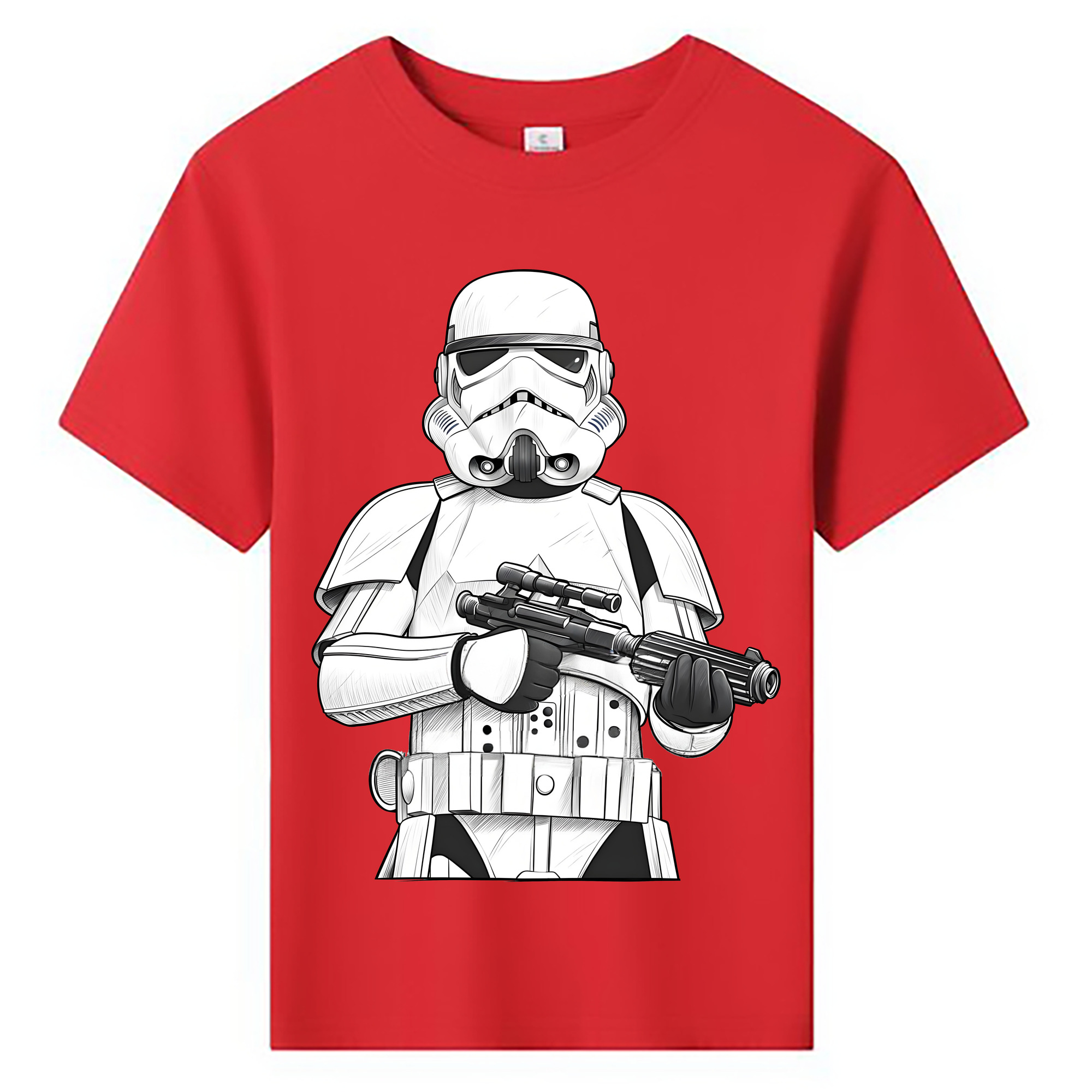（画像用） スター・ウォーズ Star Wars 綿100％キッズTシャツ（フロントプリント）
