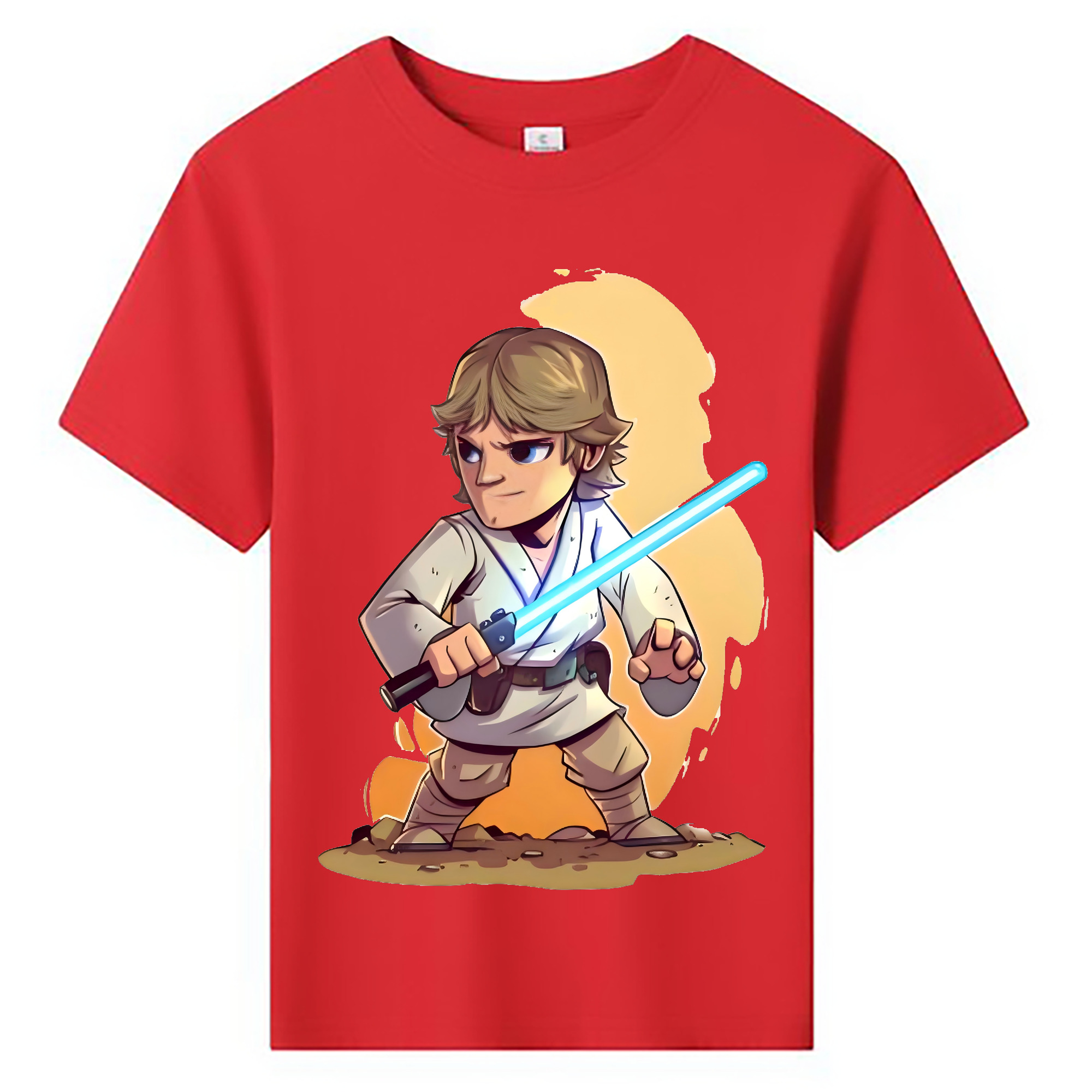 （画像用） スター・ウォーズ Star Wars 綿100％キッズTシャツ（フロントプリント）