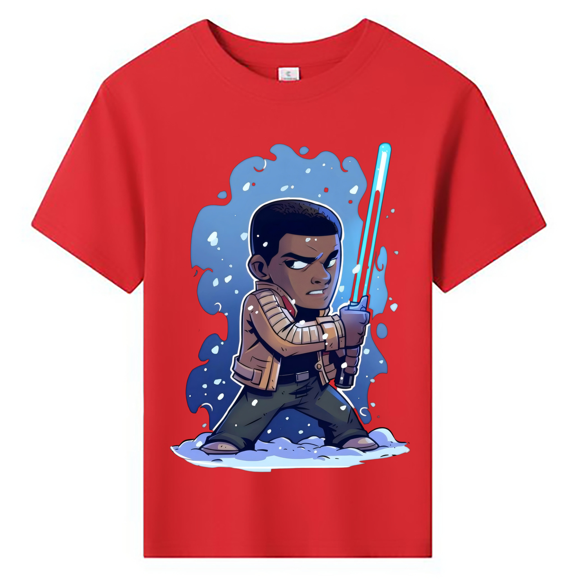 （画像用） スター・ウォーズ Star Wars 綿100％キッズTシャツ（フロントプリント）