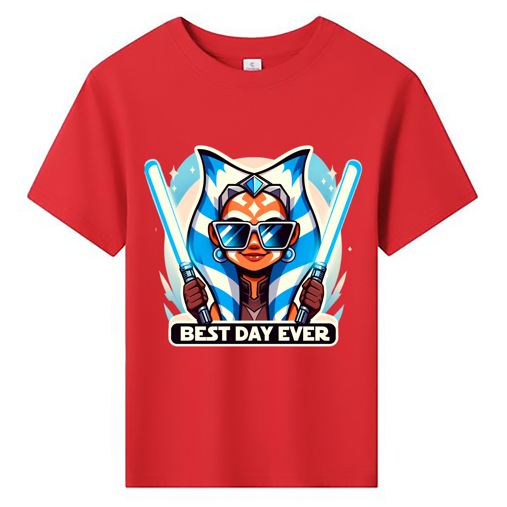 （画像用） スター・ウォーズ Star Wars 綿100％キッズTシャツ（フロントプリント）