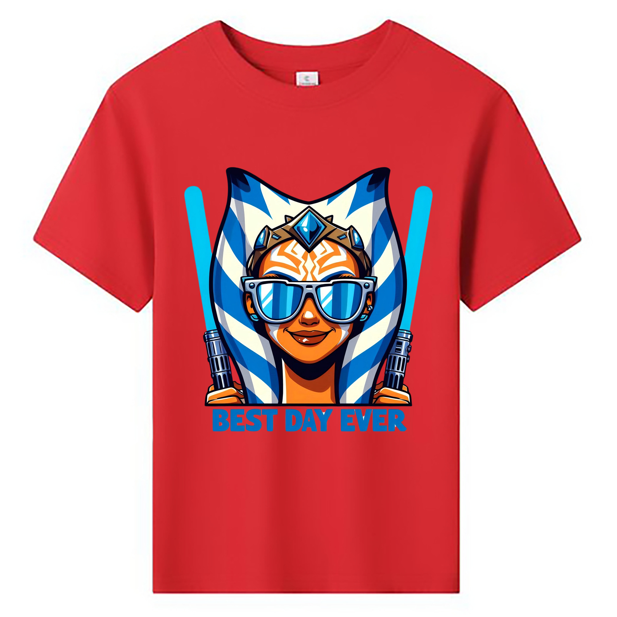 （画像用） スター・ウォーズ Star Wars 綿100％キッズTシャツ（フロントプリント）