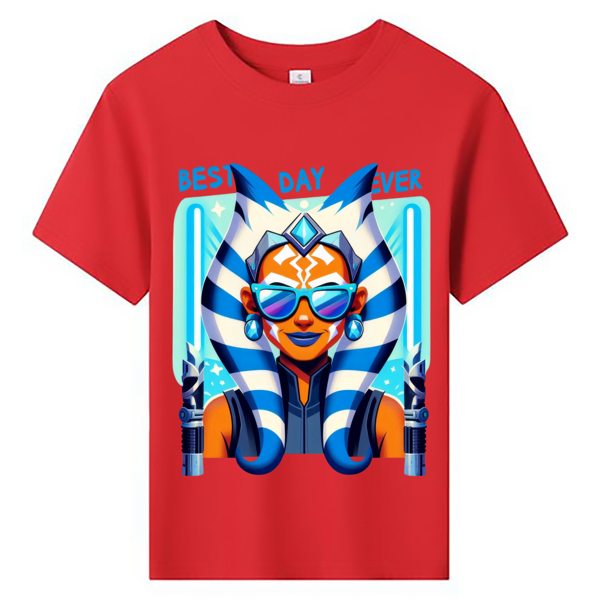 （画像用） スター・ウォーズ Star Wars 綿100％キッズTシャツ（フロントプリント）