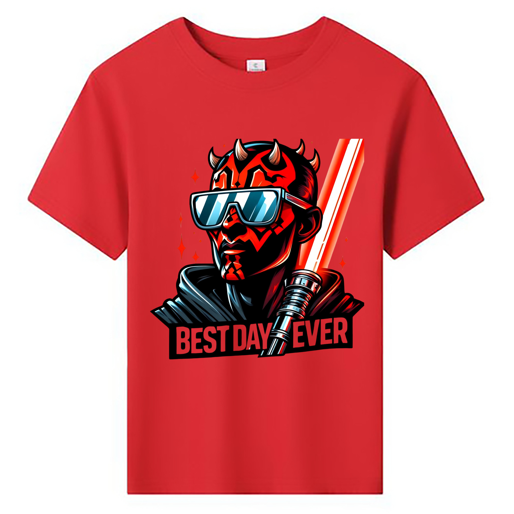 （画像用） スター・ウォーズ Star Wars 綿100％キッズTシャツ（フロントプリント）