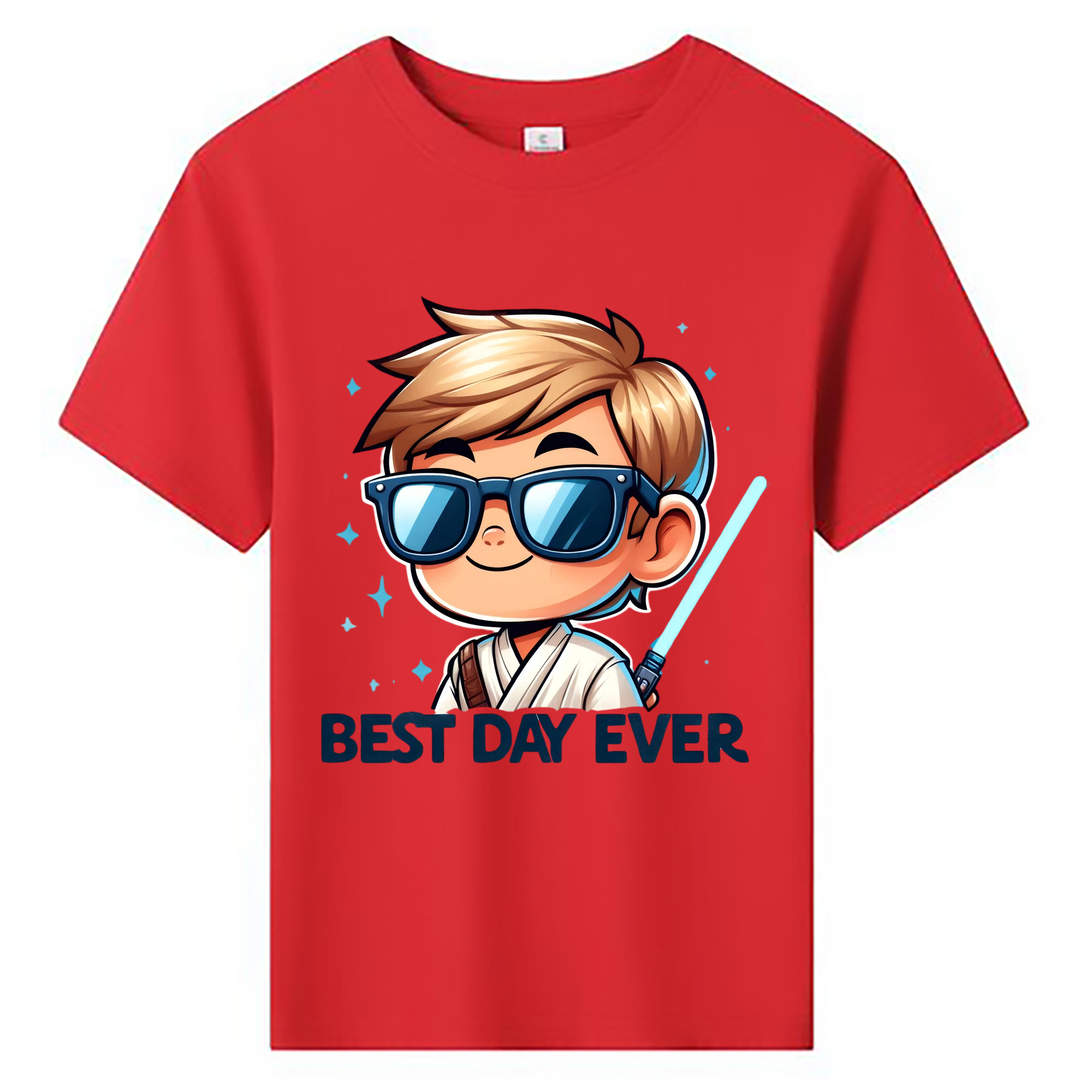 （画像用） スター・ウォーズ Star Wars 綿100％キッズTシャツ（フロントプリント）