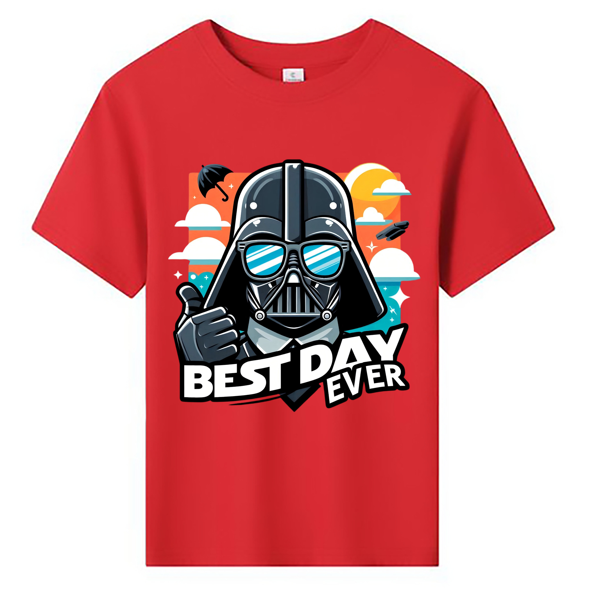 （画像用） スター・ウォーズ Star Wars 綿100％キッズTシャツ（フロントプリント）