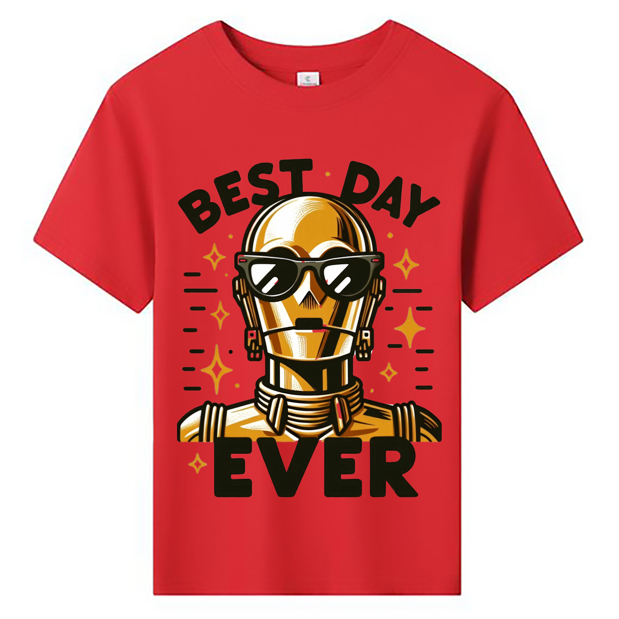 （画像用） スター・ウォーズ Star Wars 綿100％キッズTシャツ（フロントプリント）
