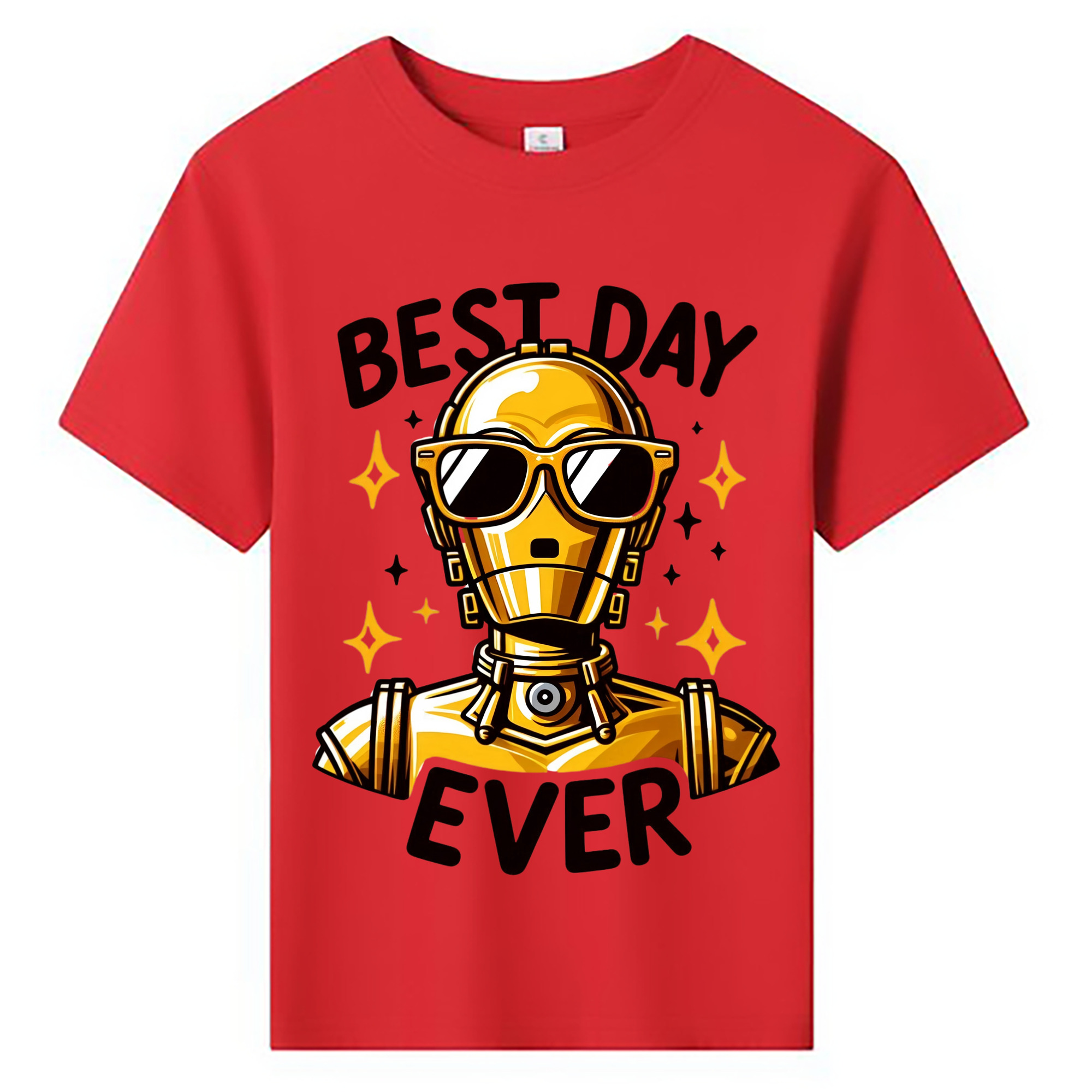（画像用） スター・ウォーズ Star Wars 綿100％キッズTシャツ（フロントプリント）