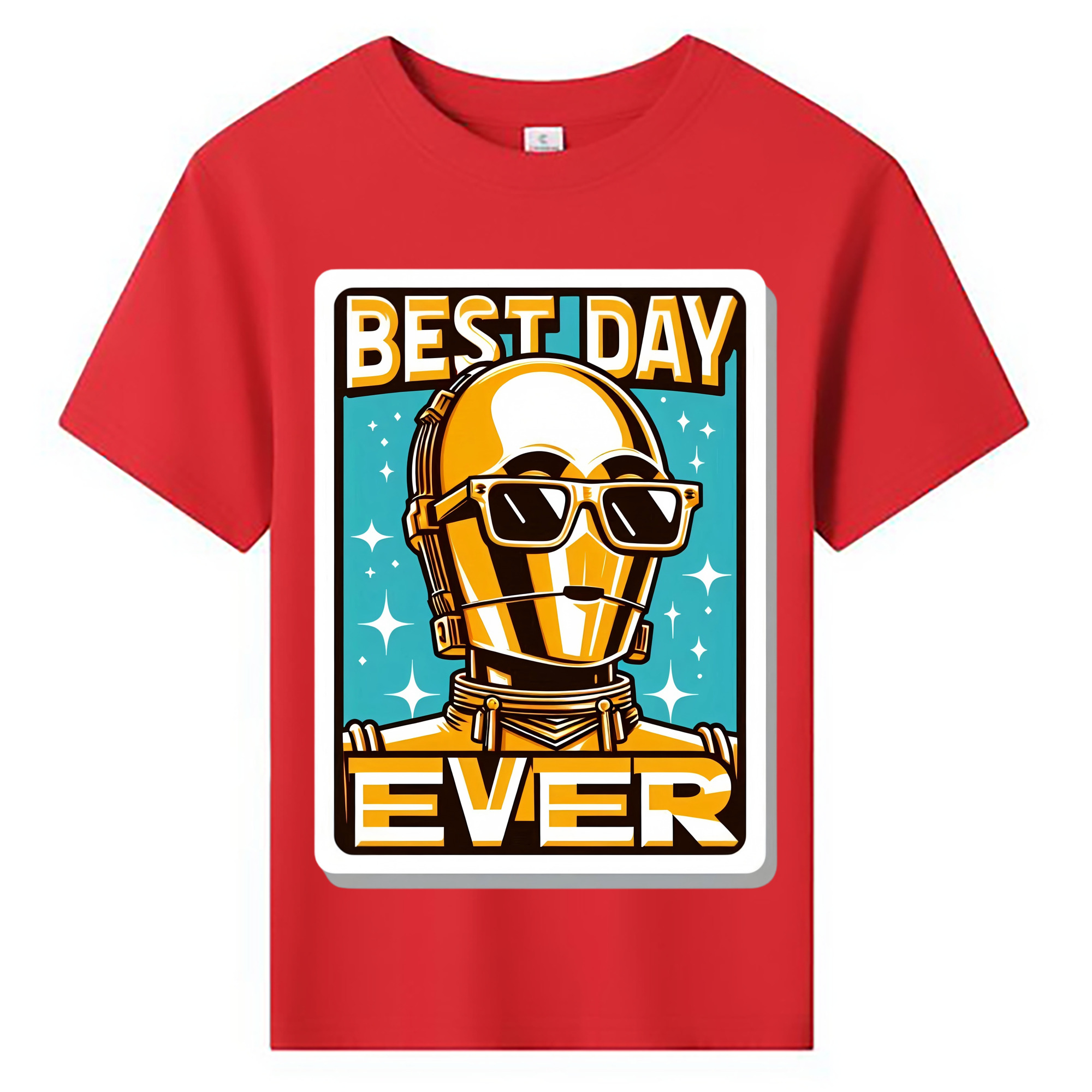 （画像用） スター・ウォーズ Star Wars 綿100％キッズTシャツ（フロントプリント）