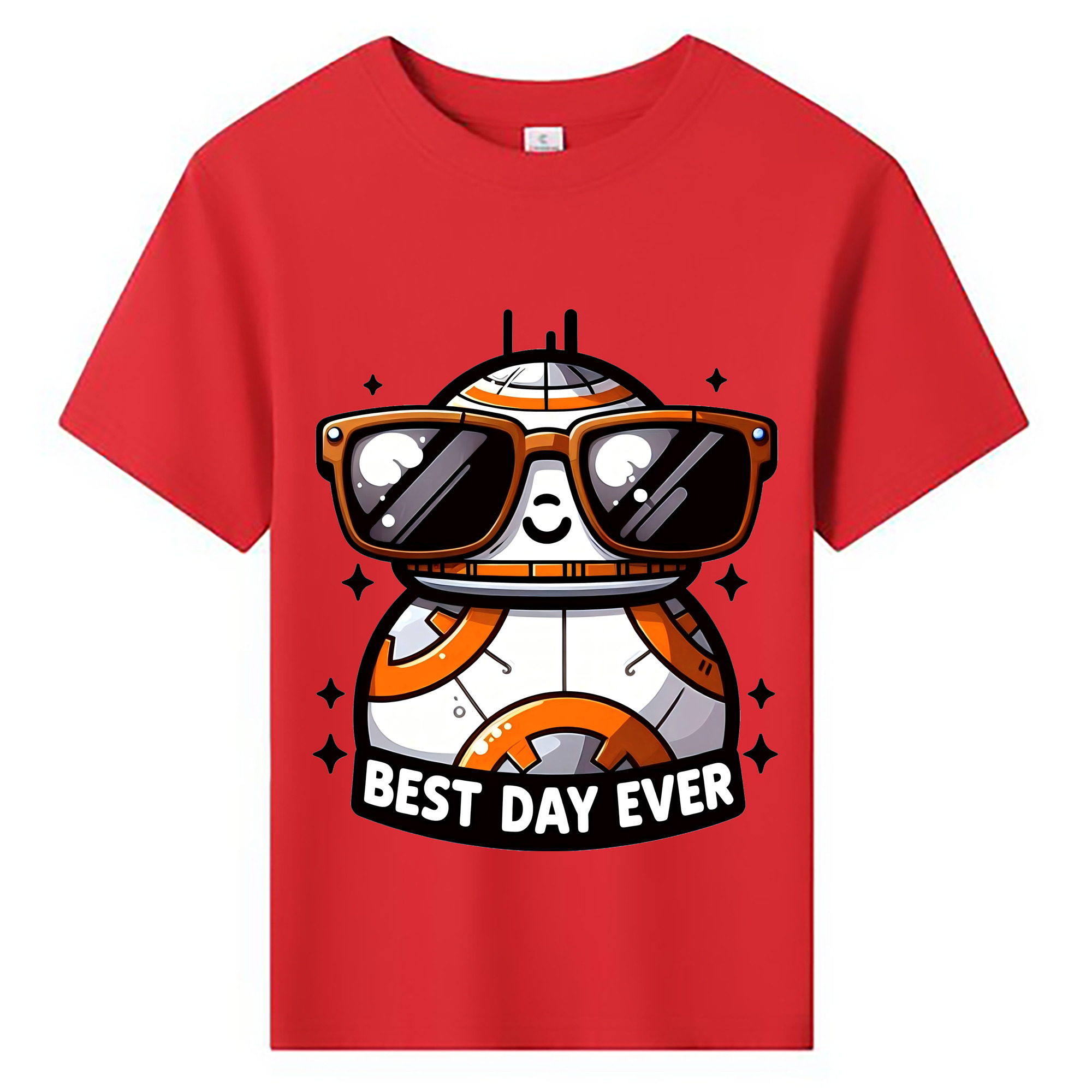 （画像用） スター・ウォーズ Star Wars 綿100％キッズTシャツ（フロントプリント）