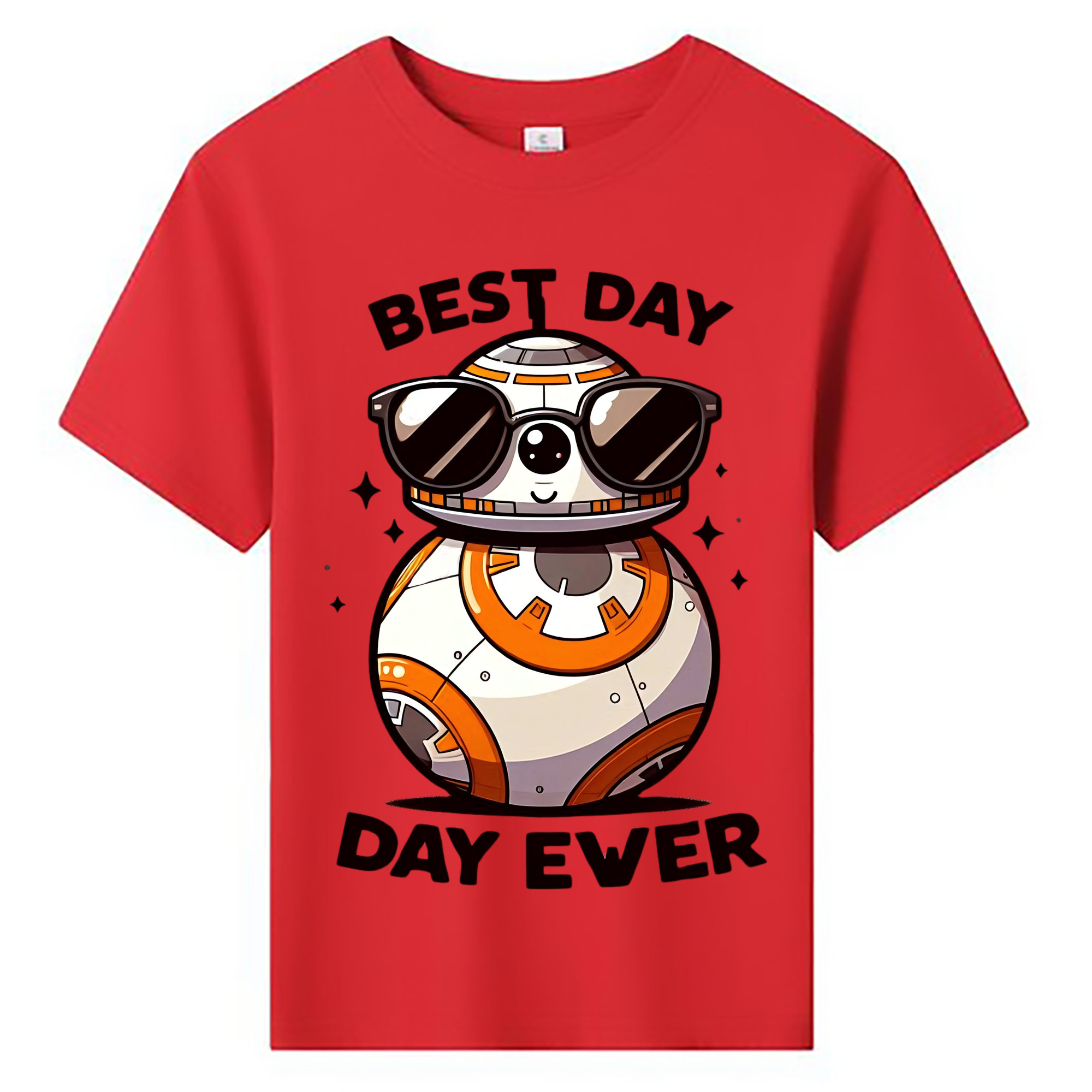 （画像用） スター・ウォーズ Star Wars 綿100％キッズTシャツ（フロントプリント）