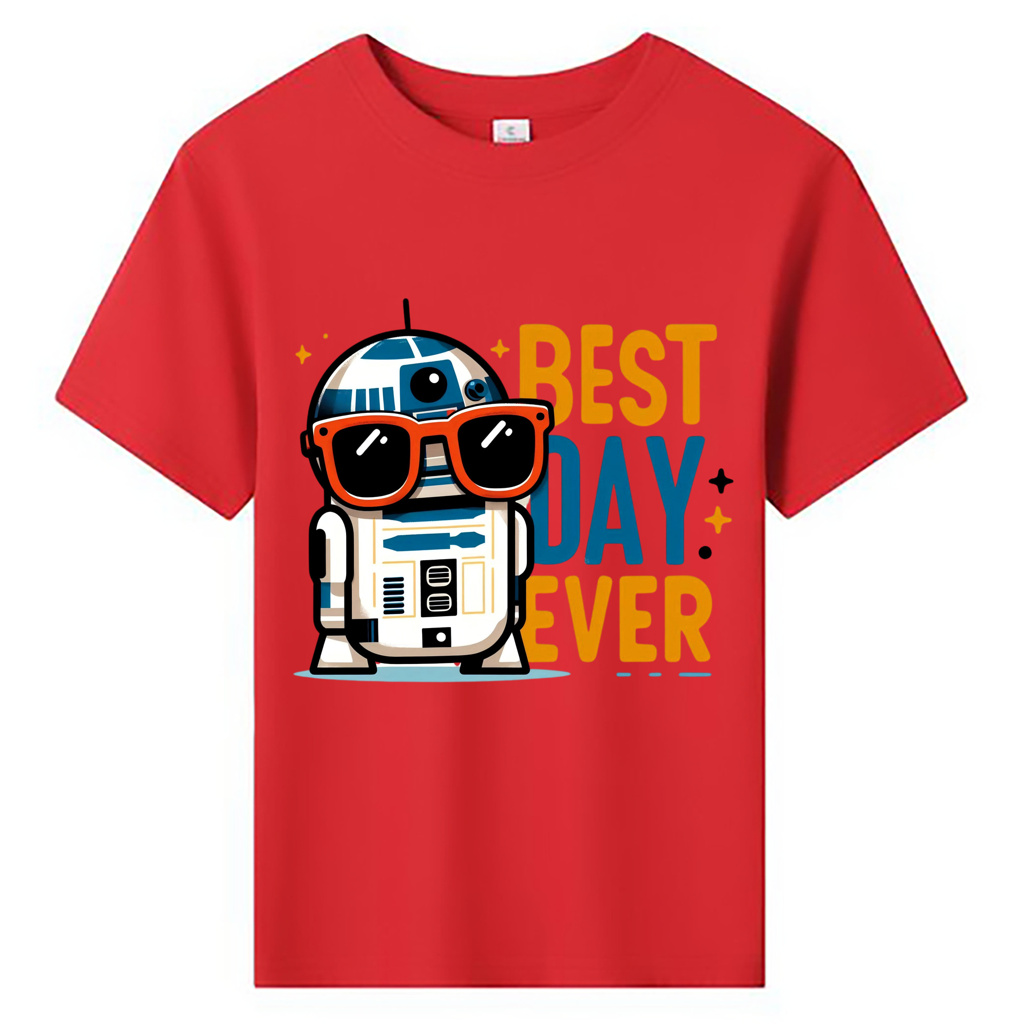 （画像用） スター・ウォーズ Star Wars 綿100％キッズTシャツ（フロントプリント）