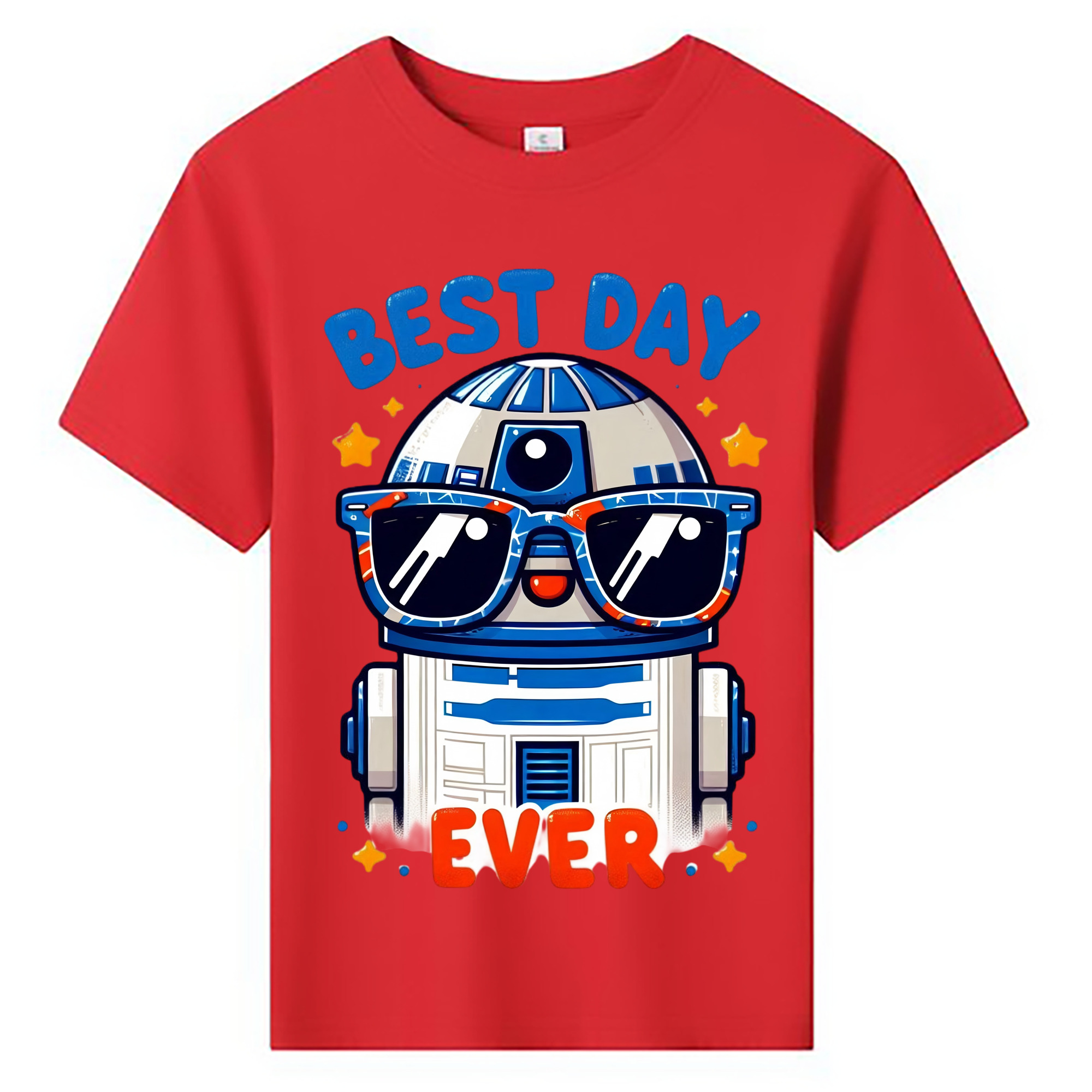 （画像用） スター・ウォーズ Star Wars 綿100％キッズTシャツ（フロントプリント）
