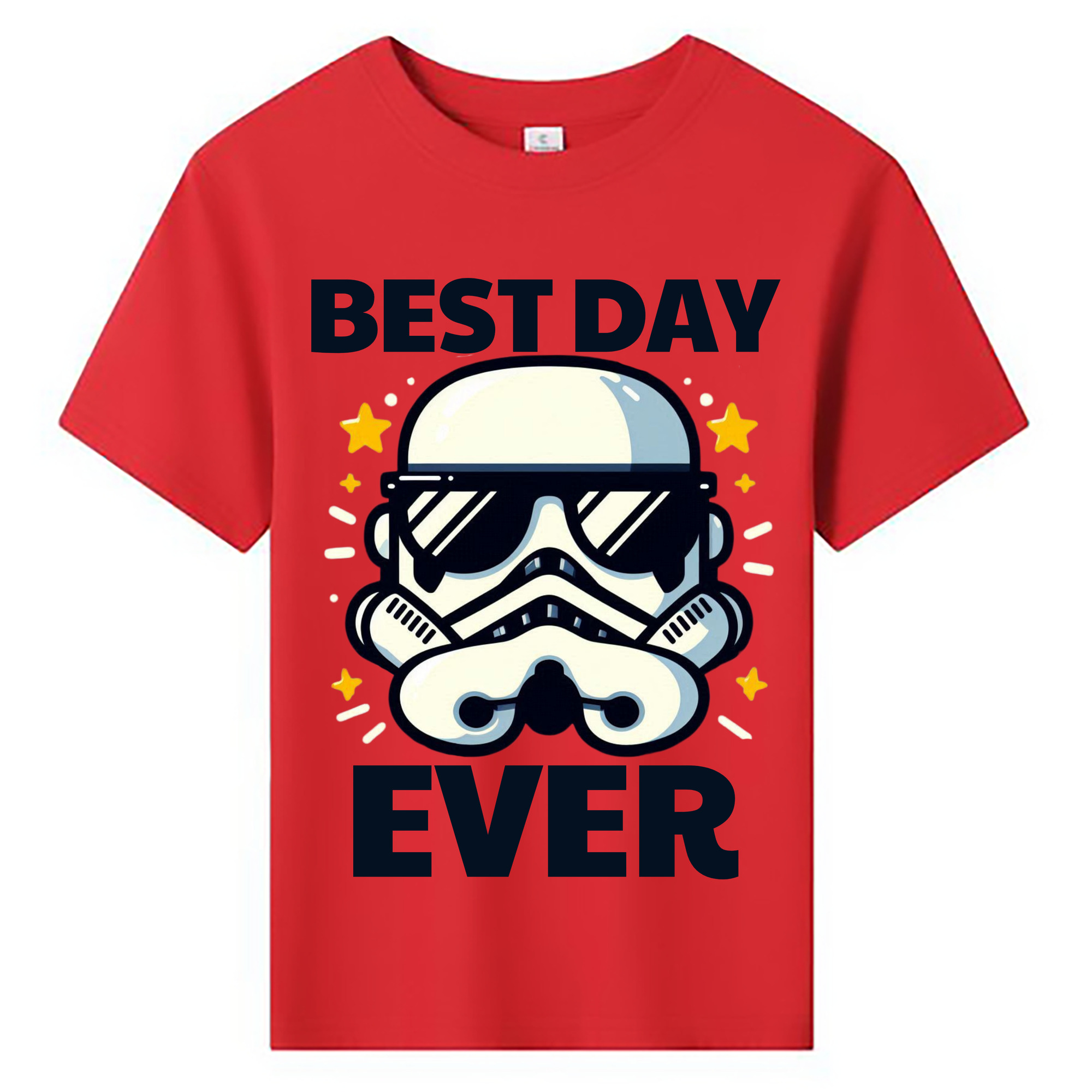 （画像用） スター・ウォーズ Star Wars 綿100％キッズTシャツ（フロントプリント）