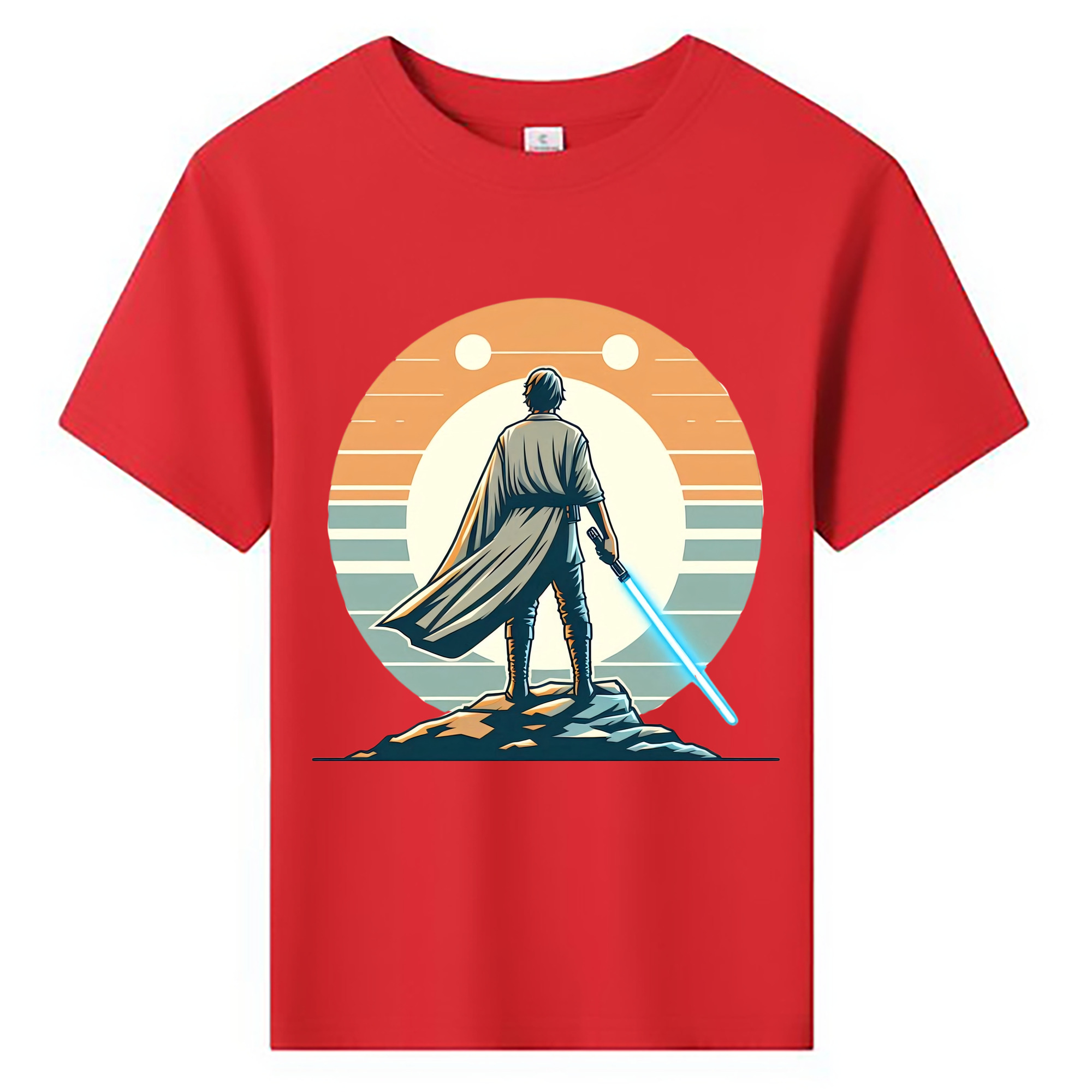 （画像用） スター・ウォーズ Star Wars 綿100％キッズTシャツ（フロントプリント）