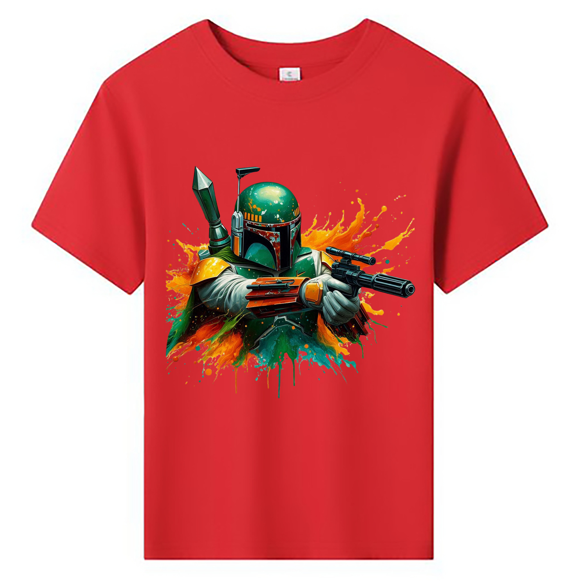 （画像用） スター・ウォーズ Star Wars 綿100％キッズTシャツ（フロントプリント）
