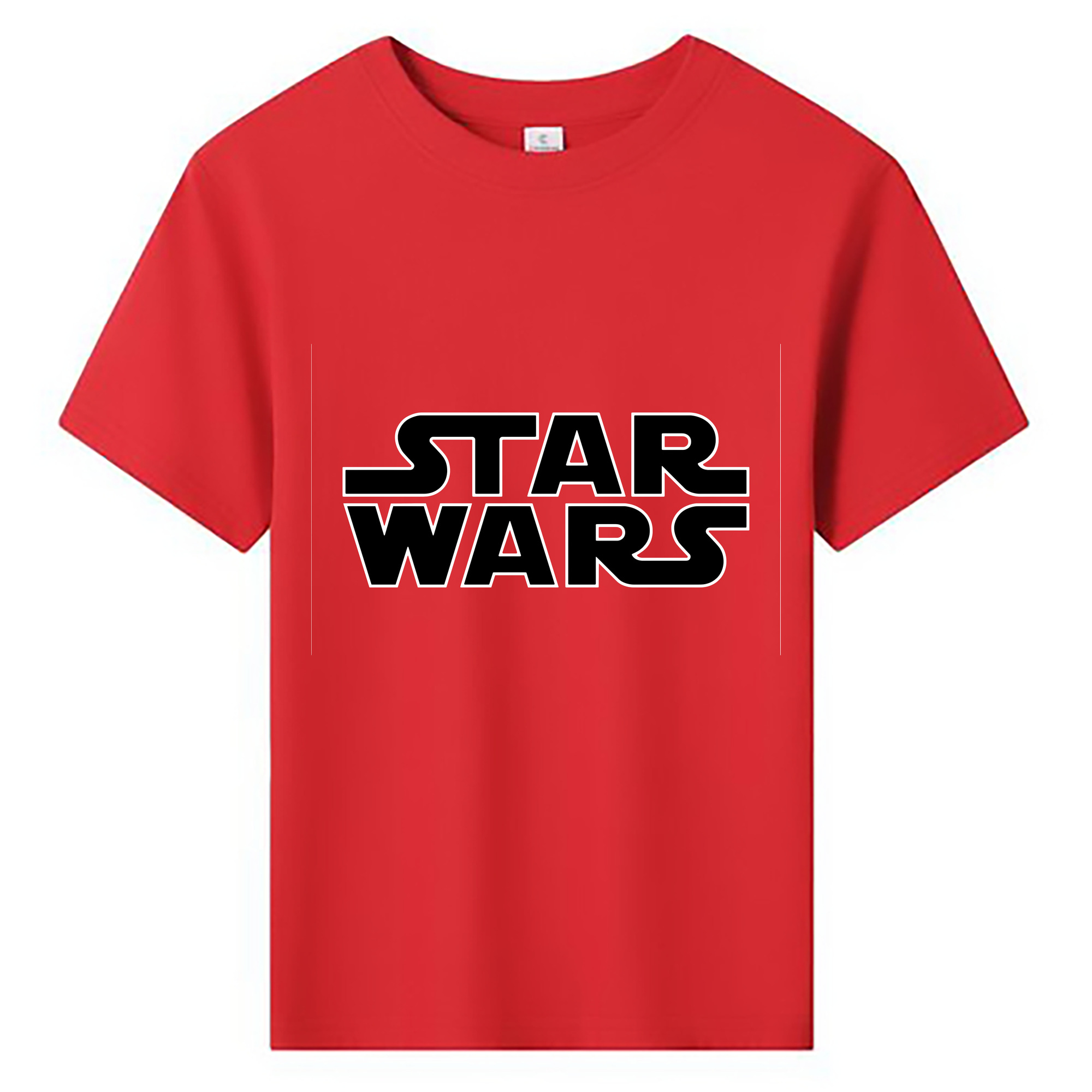 （画像用） スター・ウォーズ Star Wars 綿100％キッズTシャツ（フロントプリント）