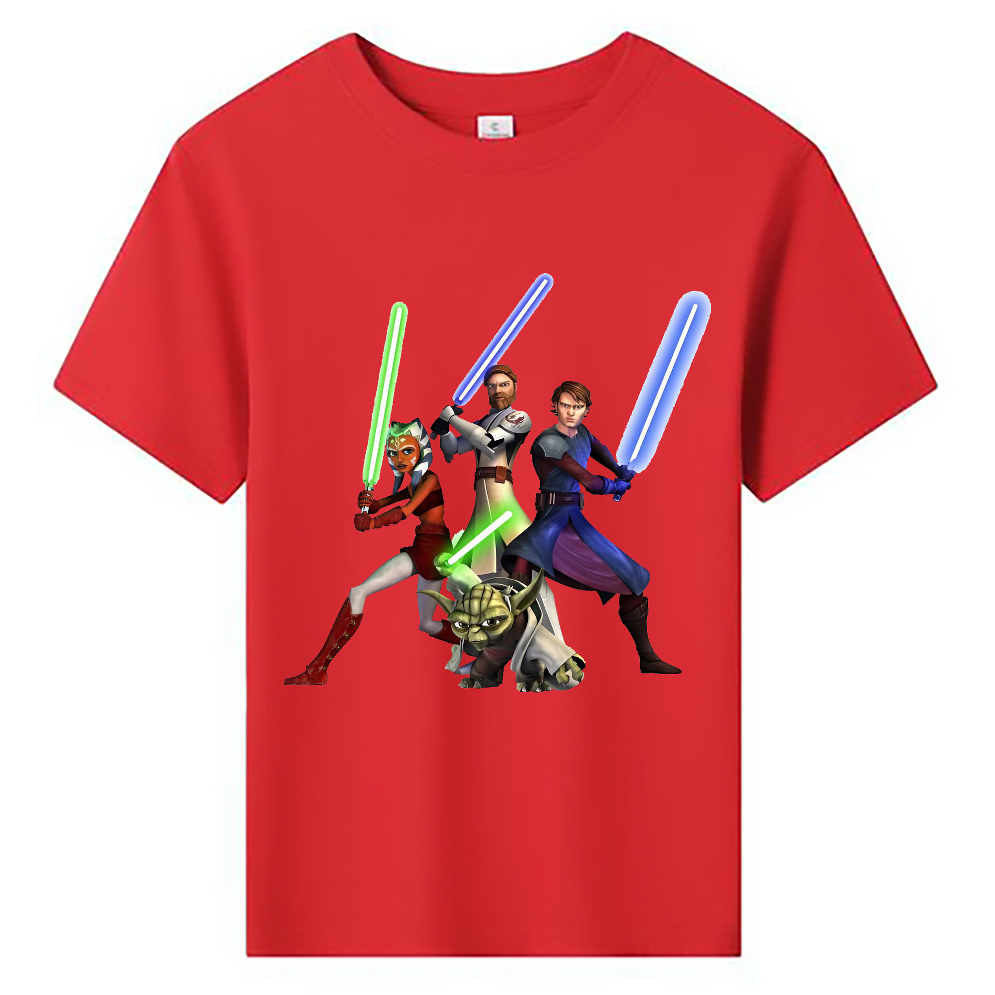 （画像用） スター・ウォーズ Star Wars 綿100％キッズTシャツ（フロントプリント）