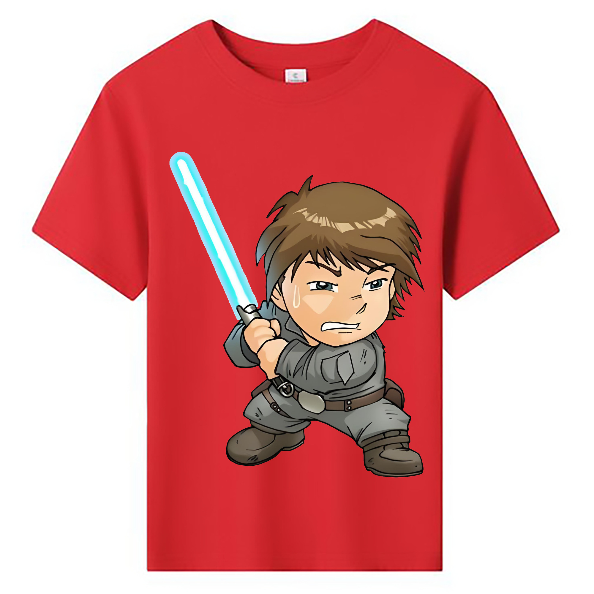 （画像用） スター・ウォーズ Star Wars 綿100％キッズTシャツ（フロントプリント）