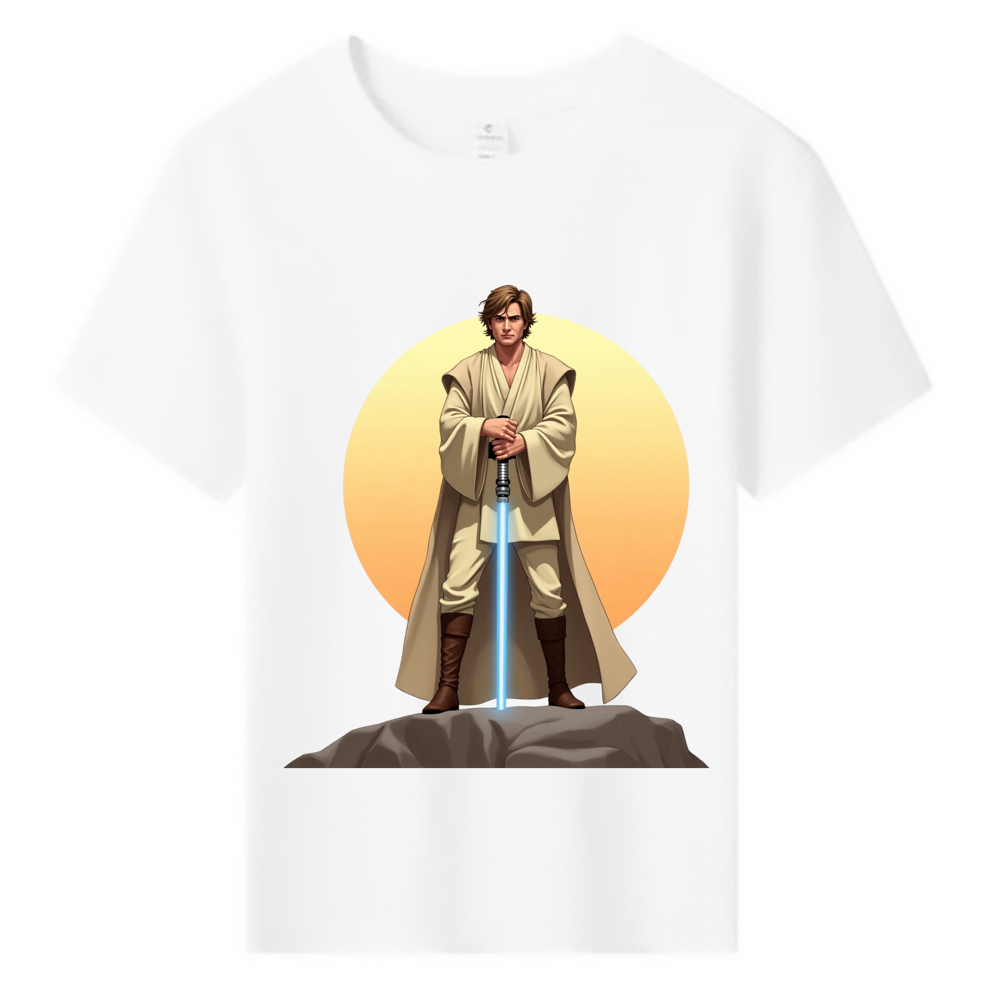 （画像用） スター・ウォーズ Star Wars 綿100％キッズTシャツ（フロントプリント）