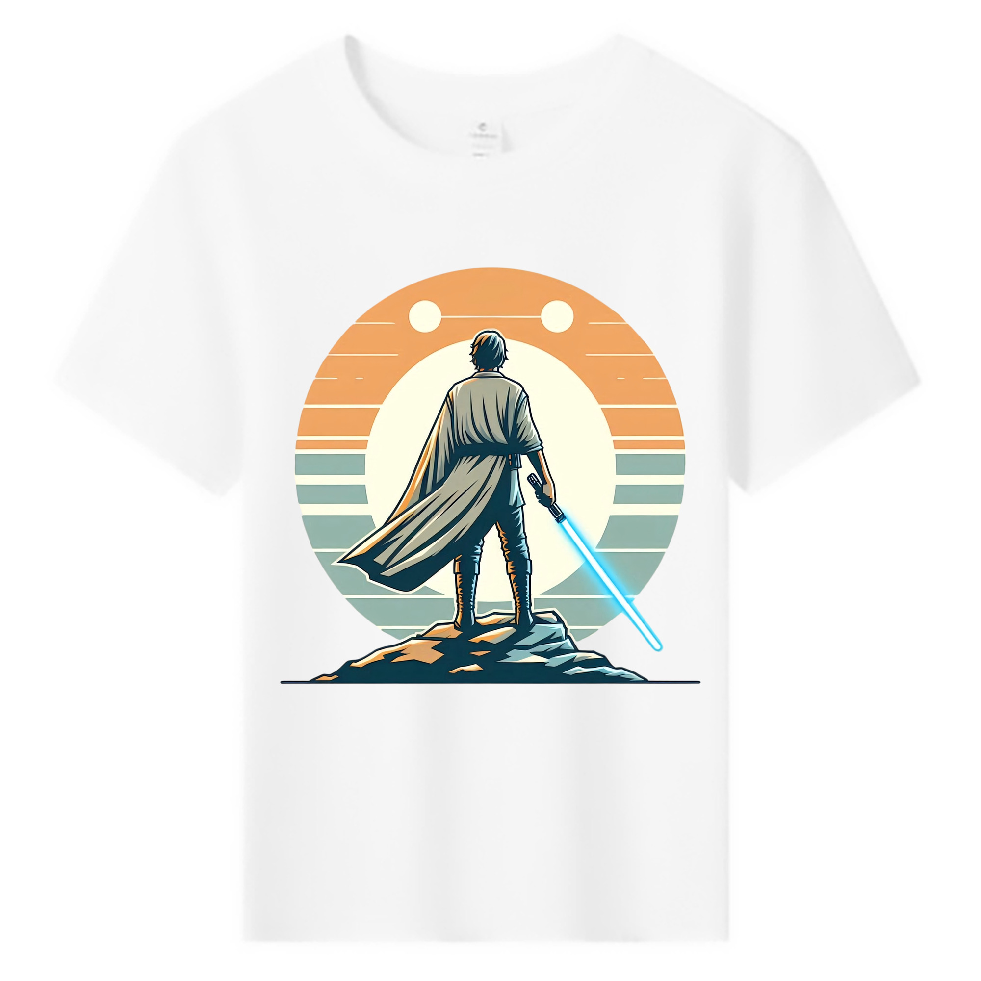（画像用） スター・ウォーズ Star Wars 綿100％キッズTシャツ（フロントプリント）