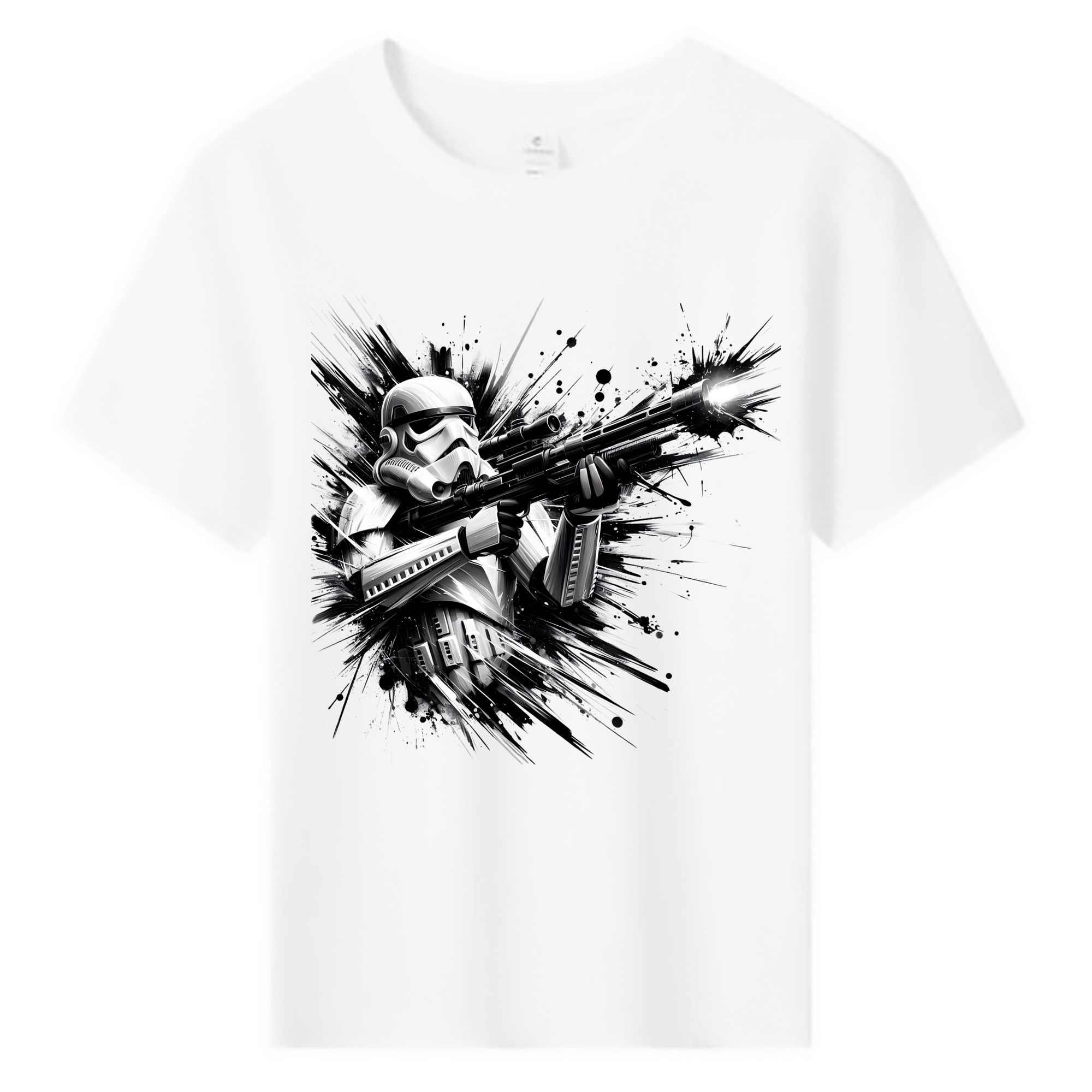 （画像用） スター・ウォーズ Star Wars 綿100％キッズTシャツ（フロントプリント）