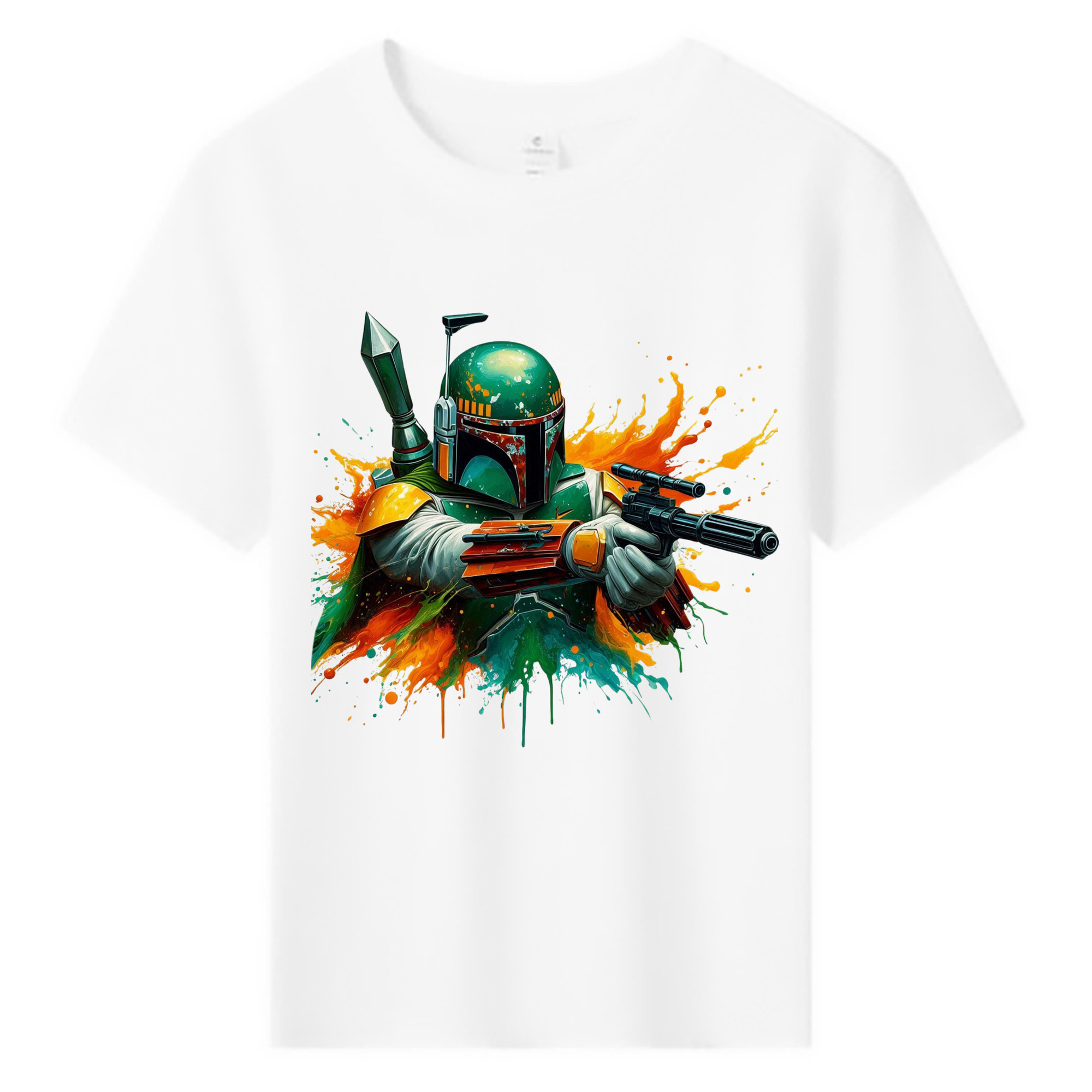 （画像用） スター・ウォーズ Star Wars 綿100％キッズTシャツ（フロントプリント）