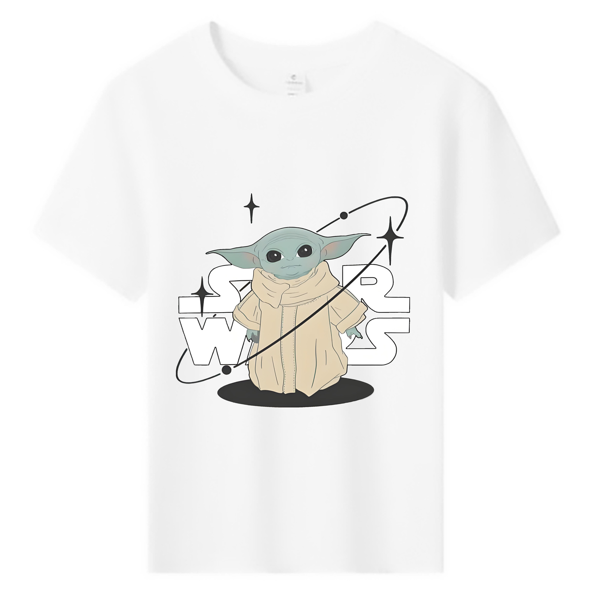 （画像用） スター・ウォーズ Star Wars 綿100％キッズTシャツ（フロントプリント）