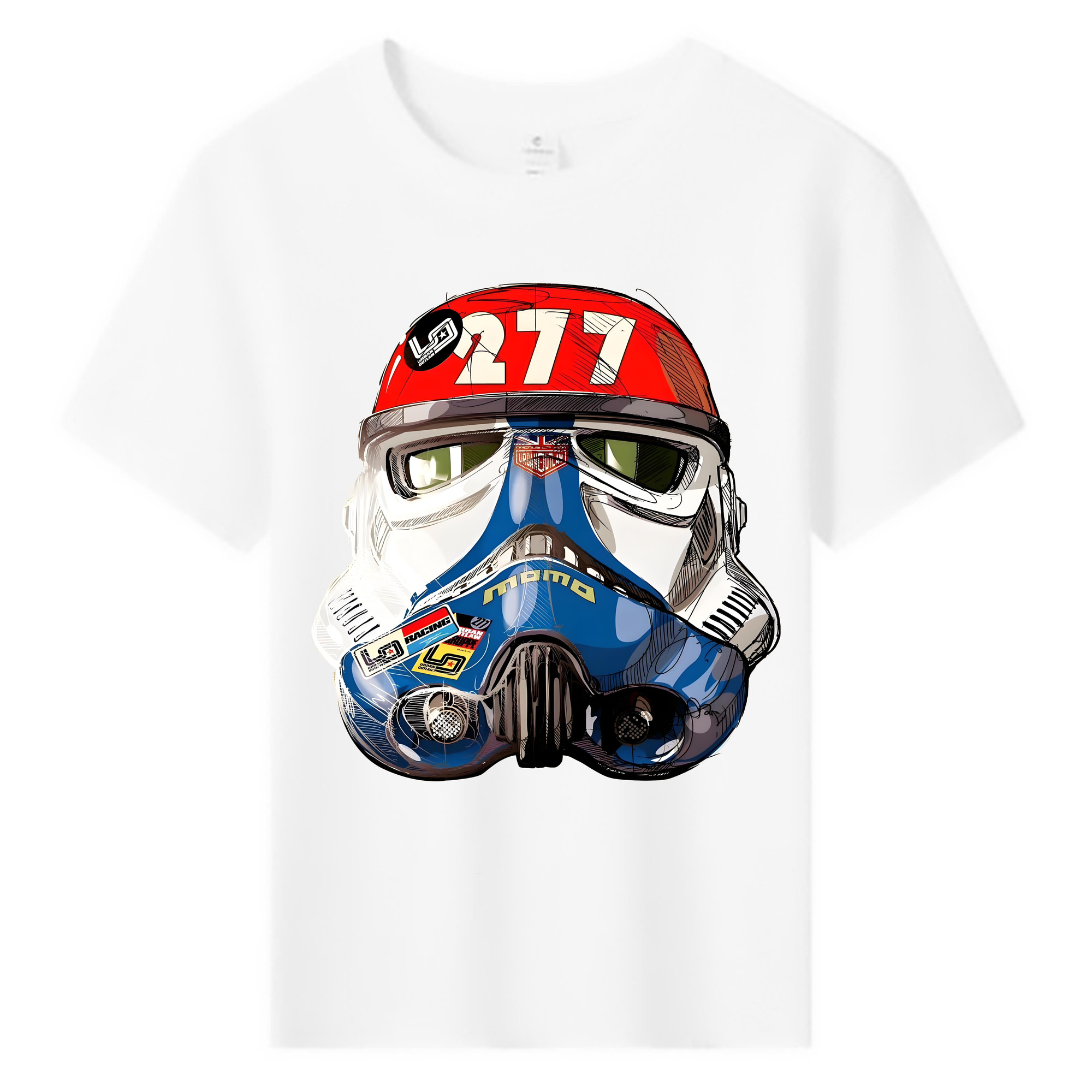 （画像用） スター・ウォーズ Star Wars 綿100％キッズTシャツ（フロントプリント）