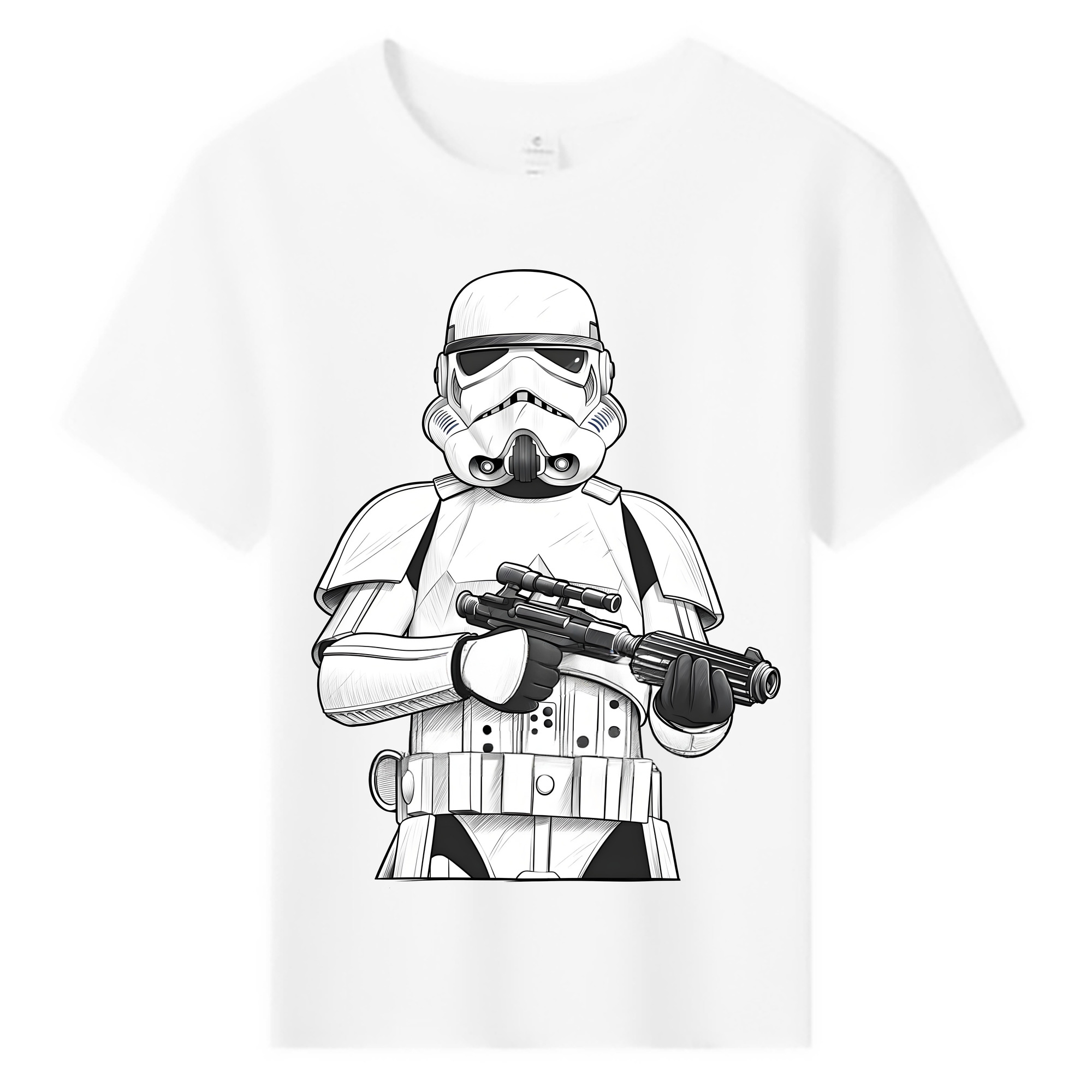 （画像用） スター・ウォーズ Star Wars 綿100％キッズTシャツ（フロントプリント）