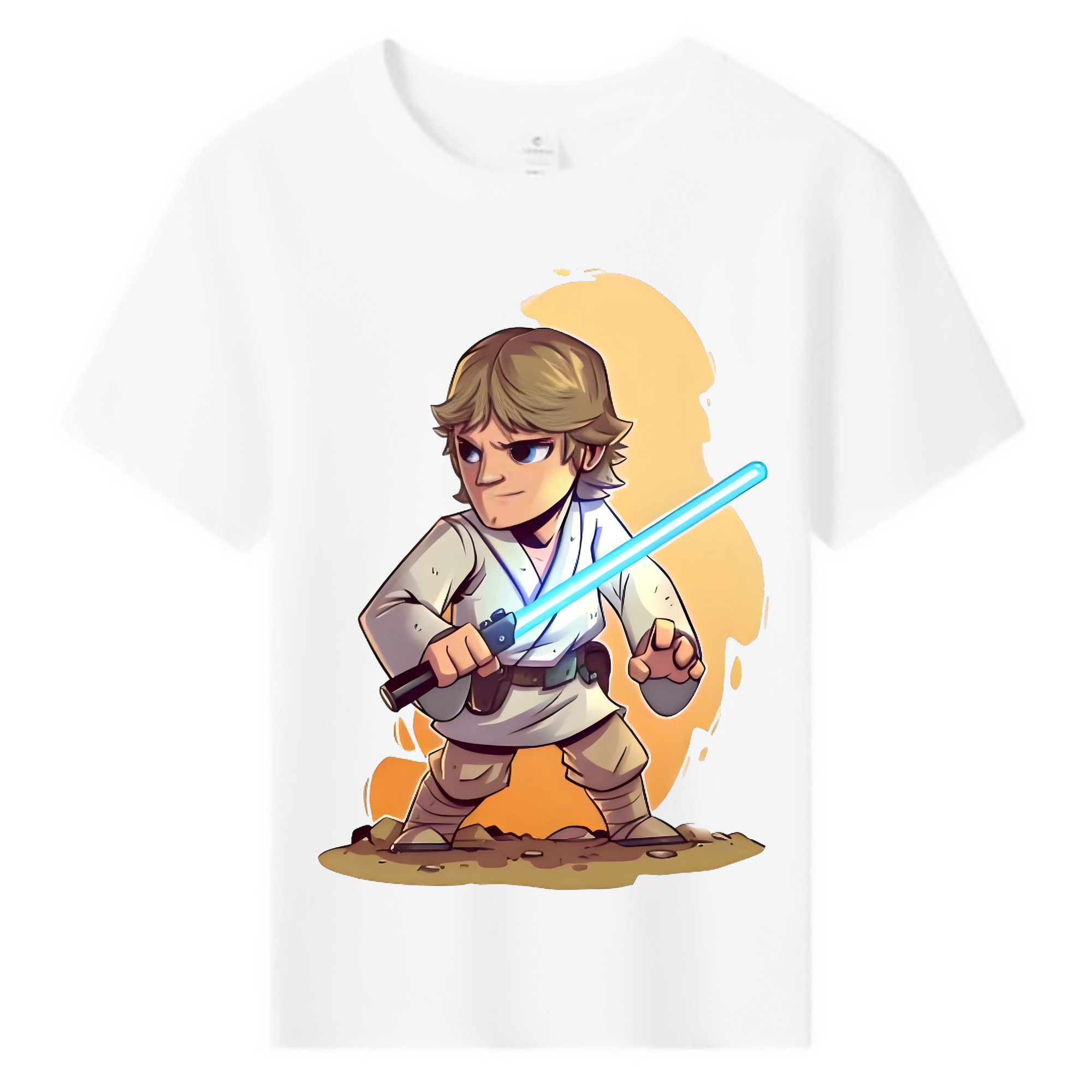 （画像用） スター・ウォーズ Star Wars 綿100％キッズTシャツ（フロントプリント）