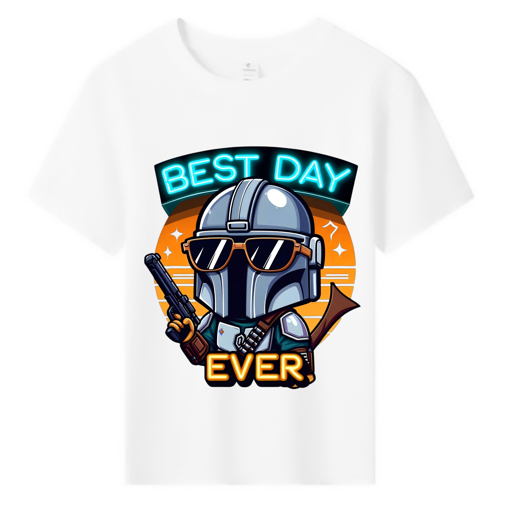 （画像用） スター・ウォーズ Star Wars 綿100％キッズTシャツ（フロントプリント）