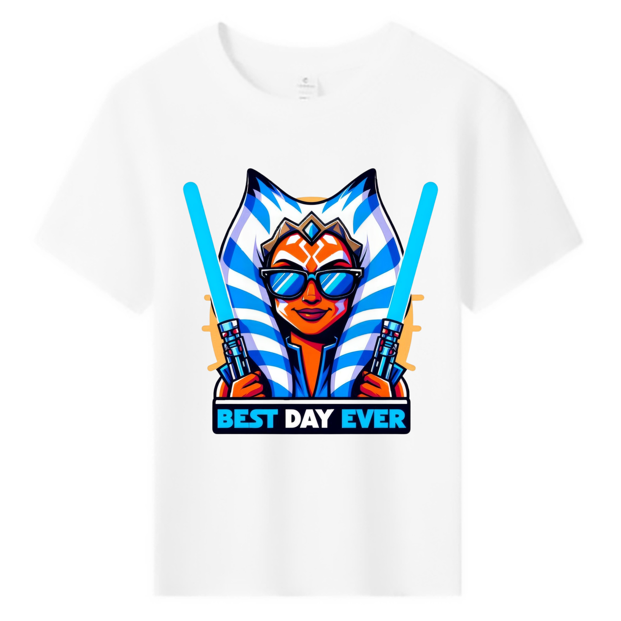 （画像用） スター・ウォーズ Star Wars 綿100％キッズTシャツ（フロントプリント）