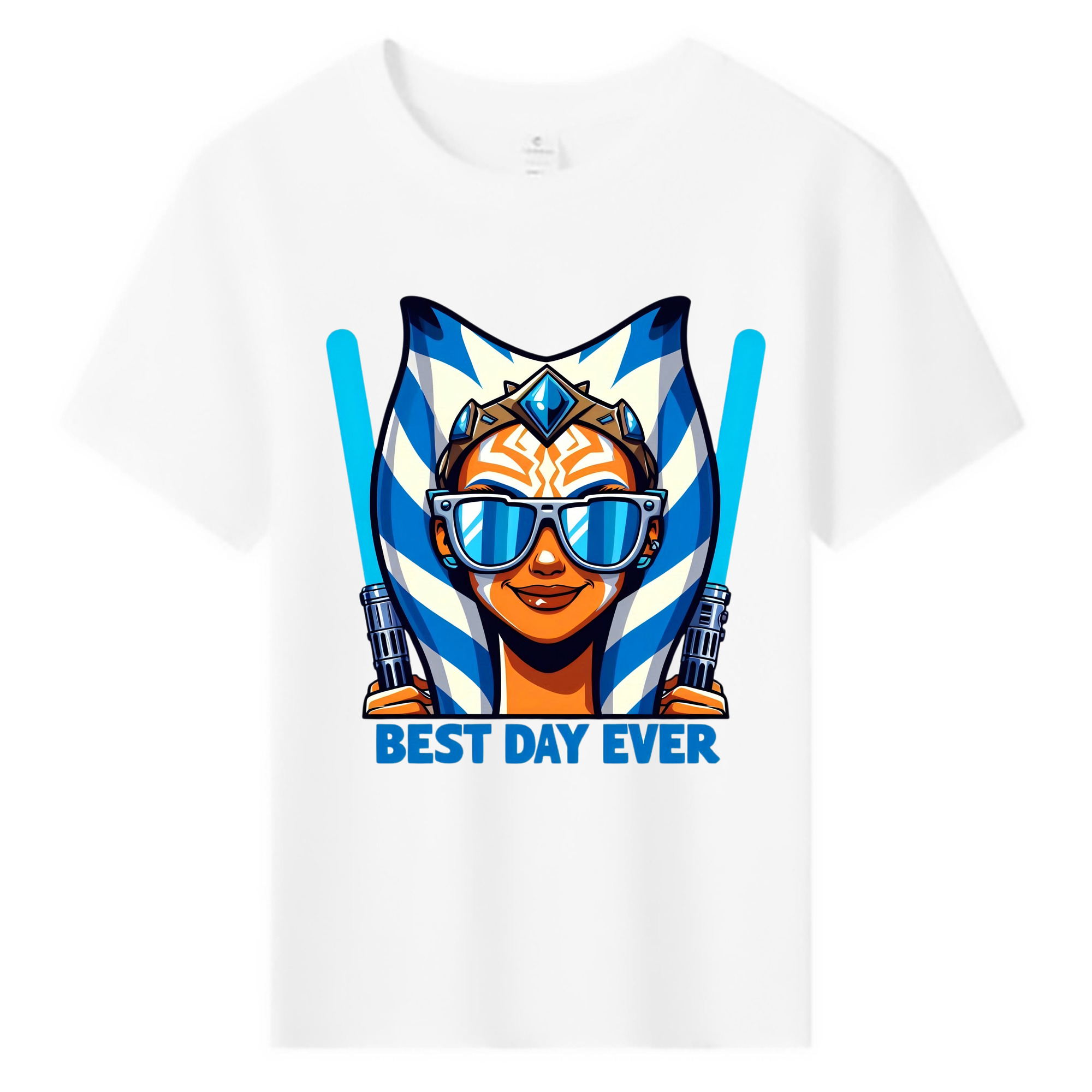 （画像用） スター・ウォーズ Star Wars 綿100％キッズTシャツ（フロントプリント）