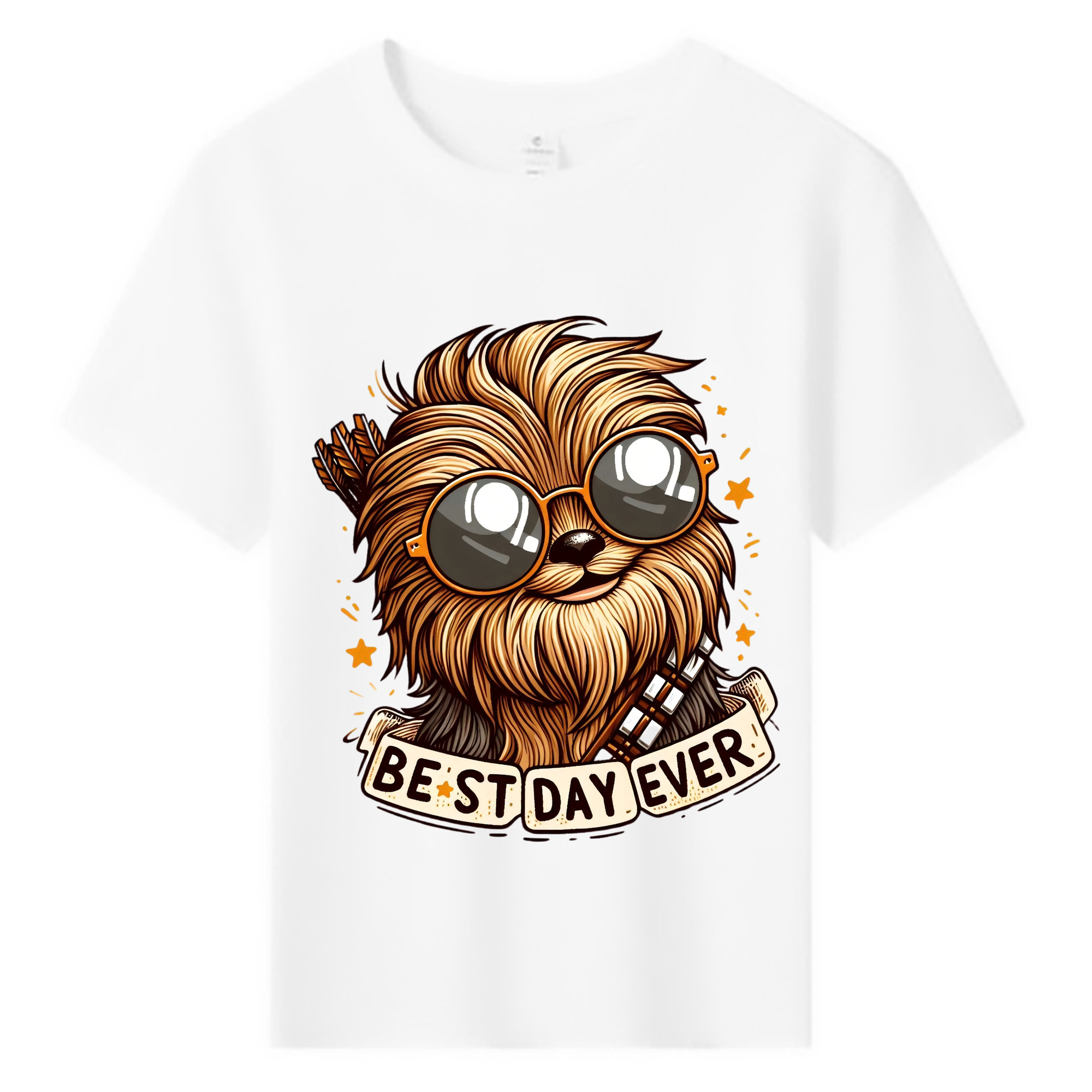 （画像用） スター・ウォーズ Star Wars 綿100％キッズTシャツ（フロントプリント）
