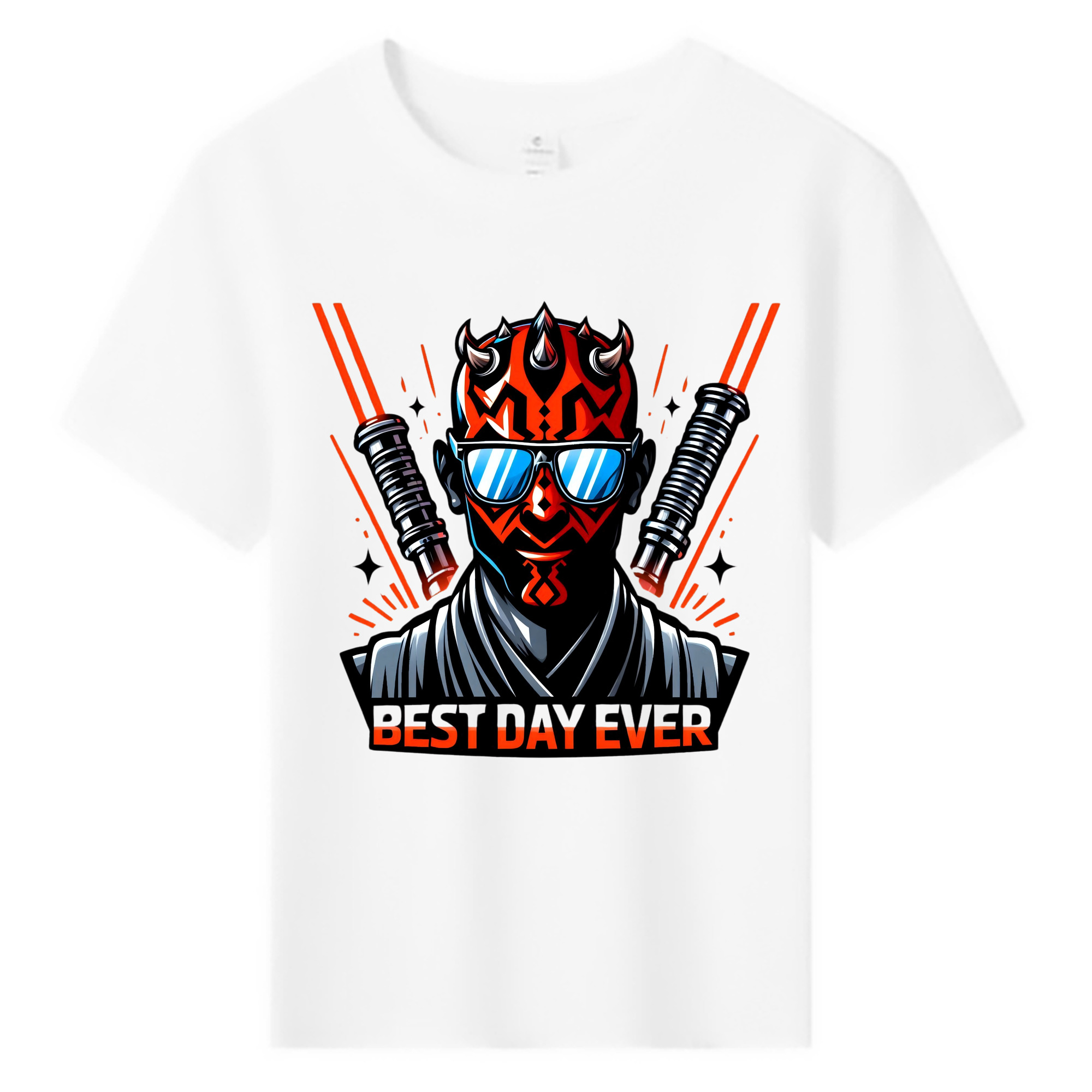 （画像用） スター・ウォーズ Star Wars 綿100％キッズTシャツ（フロントプリント）