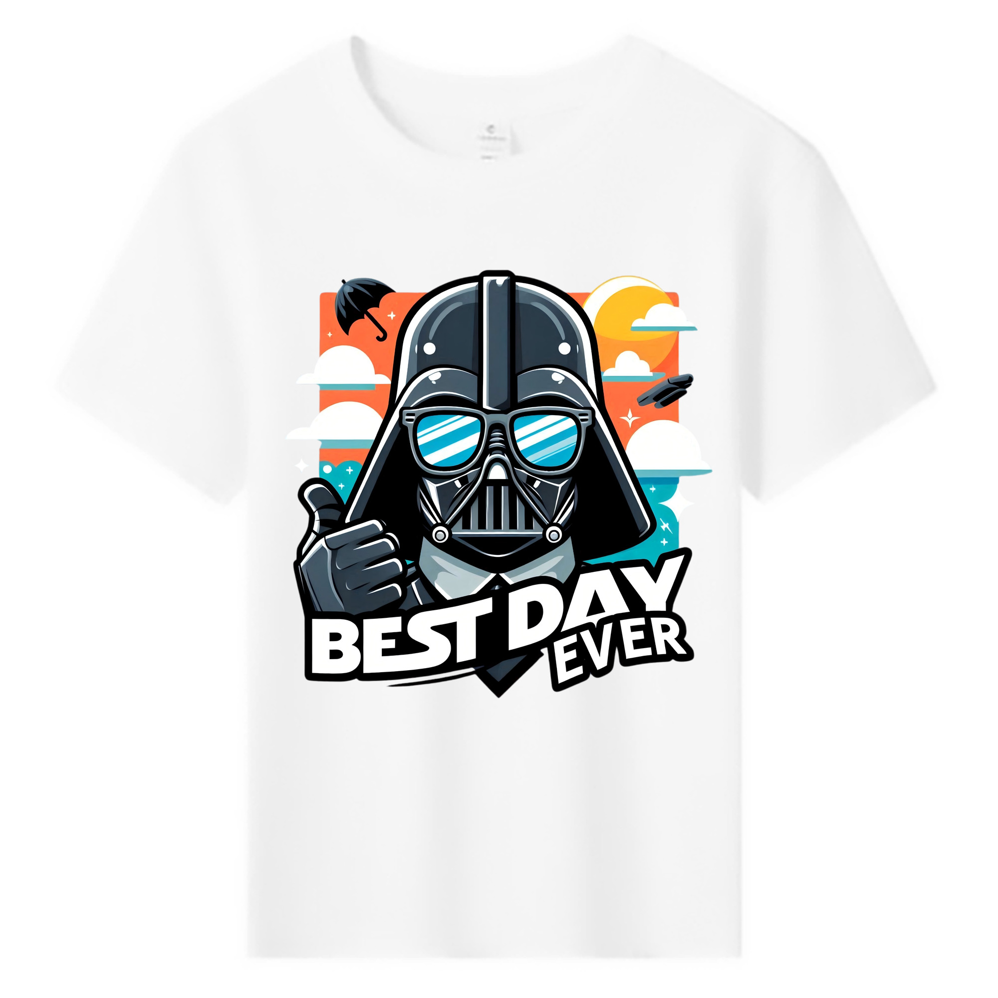 （画像用） スター・ウォーズ Star Wars 綿100％キッズTシャツ（フロントプリント）