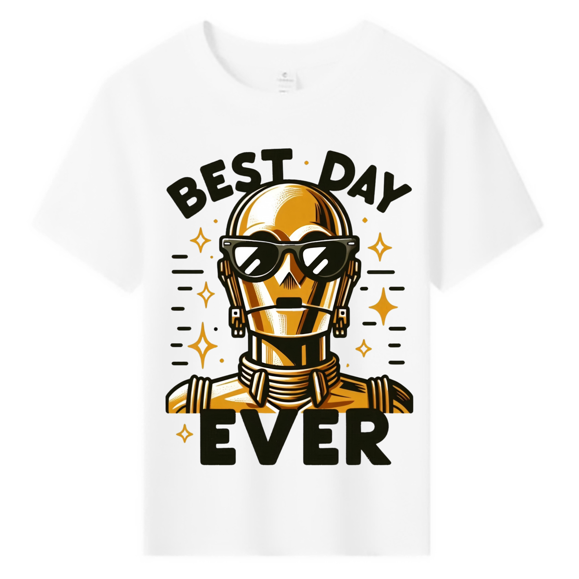 （画像用） スター・ウォーズ Star Wars 綿100％キッズTシャツ（フロントプリント）