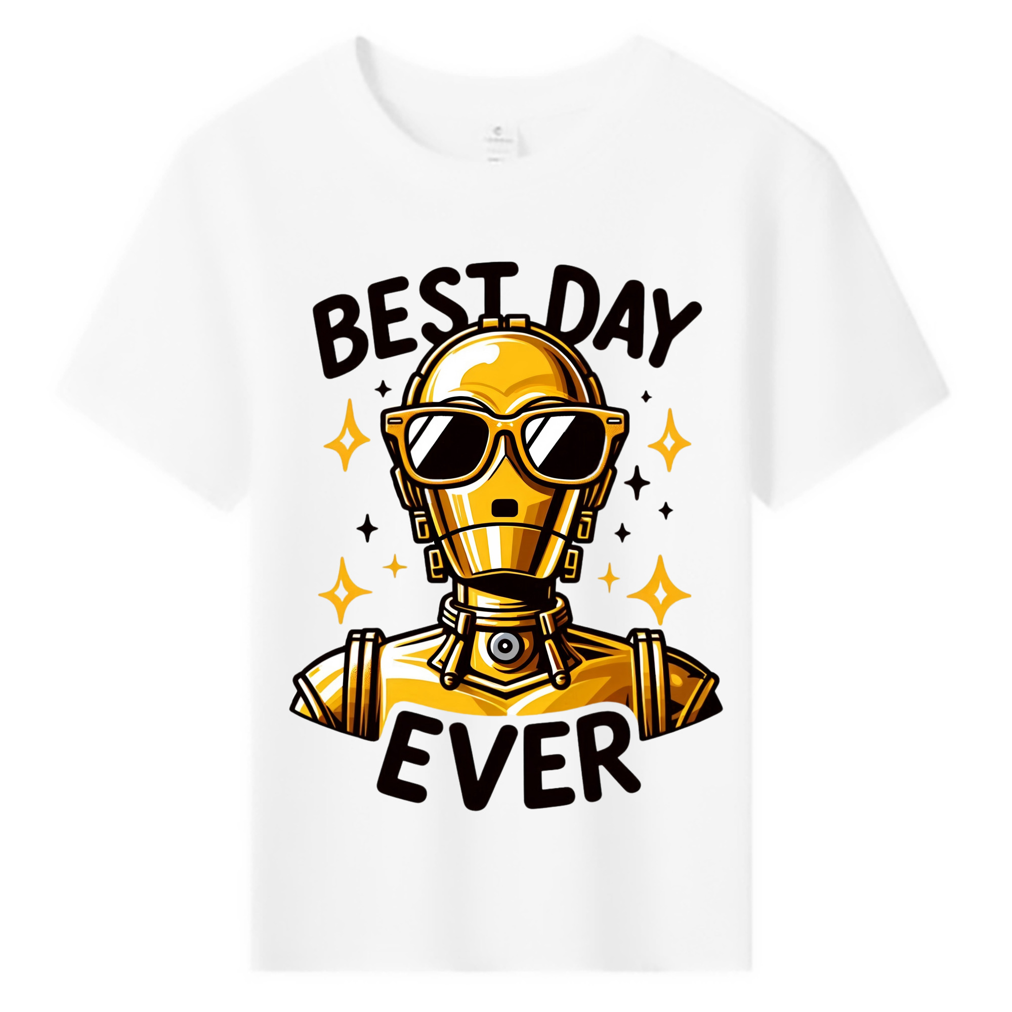 （画像用） スター・ウォーズ Star Wars 綿100％キッズTシャツ（フロントプリント）