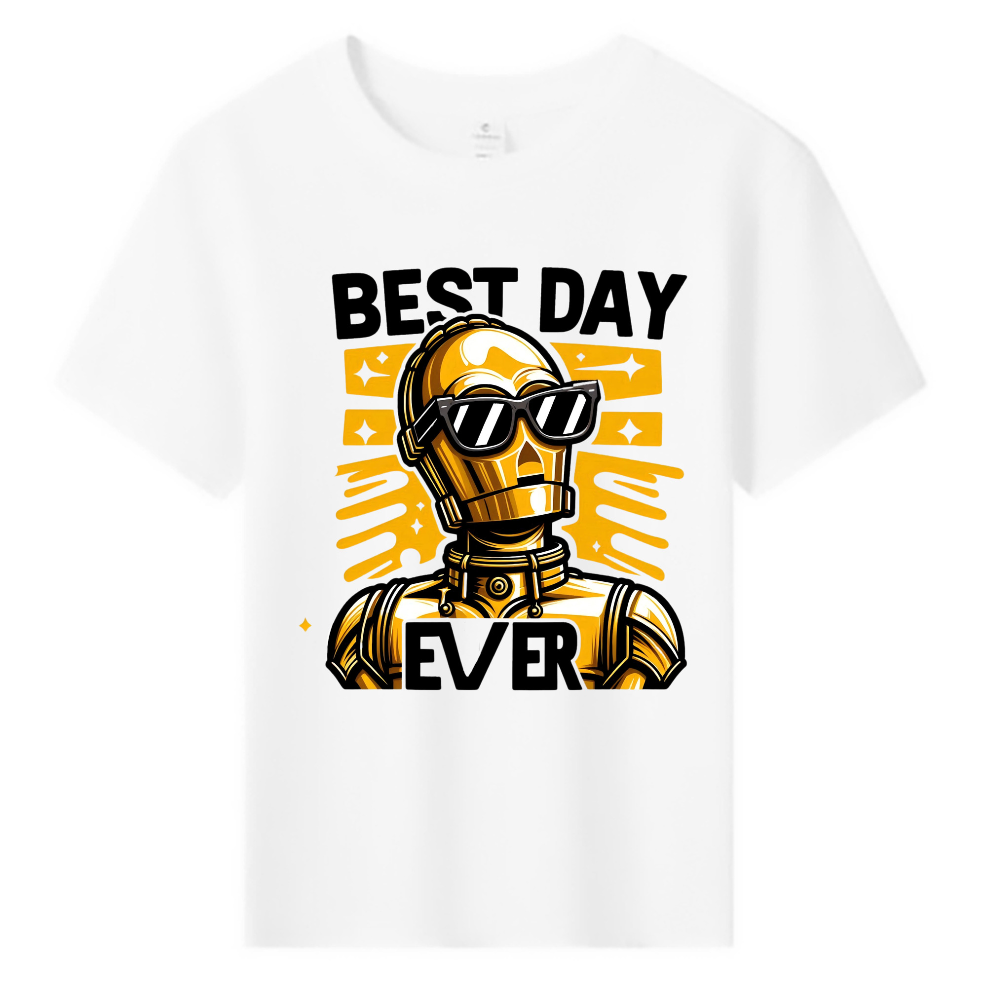 （画像用） スター・ウォーズ Star Wars 綿100％キッズTシャツ（フロントプリント）