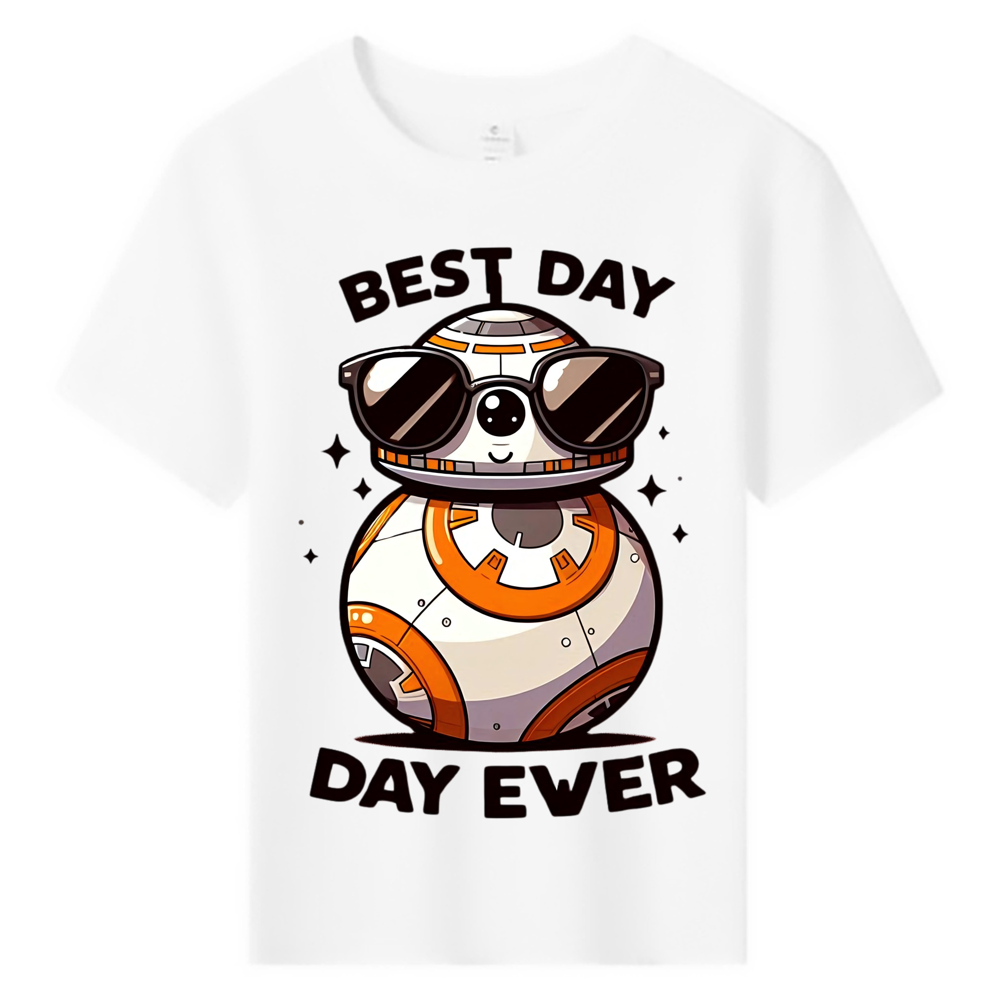（画像用） スター・ウォーズ Star Wars 綿100％キッズTシャツ（フロントプリント）