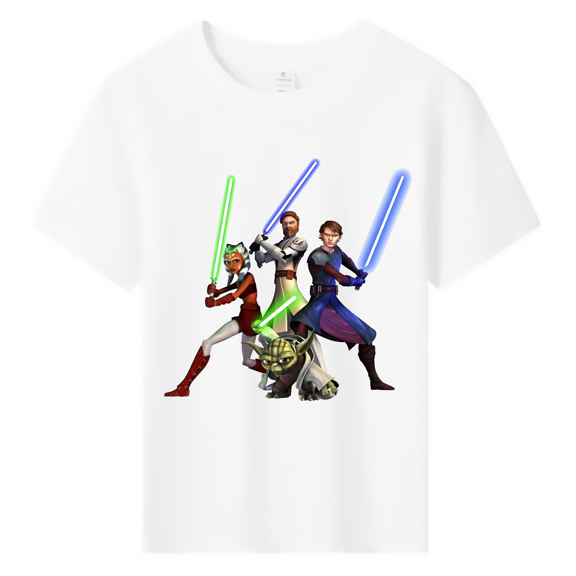 （画像用） スター・ウォーズ Star Wars 綿100％キッズTシャツ（フロントプリント）