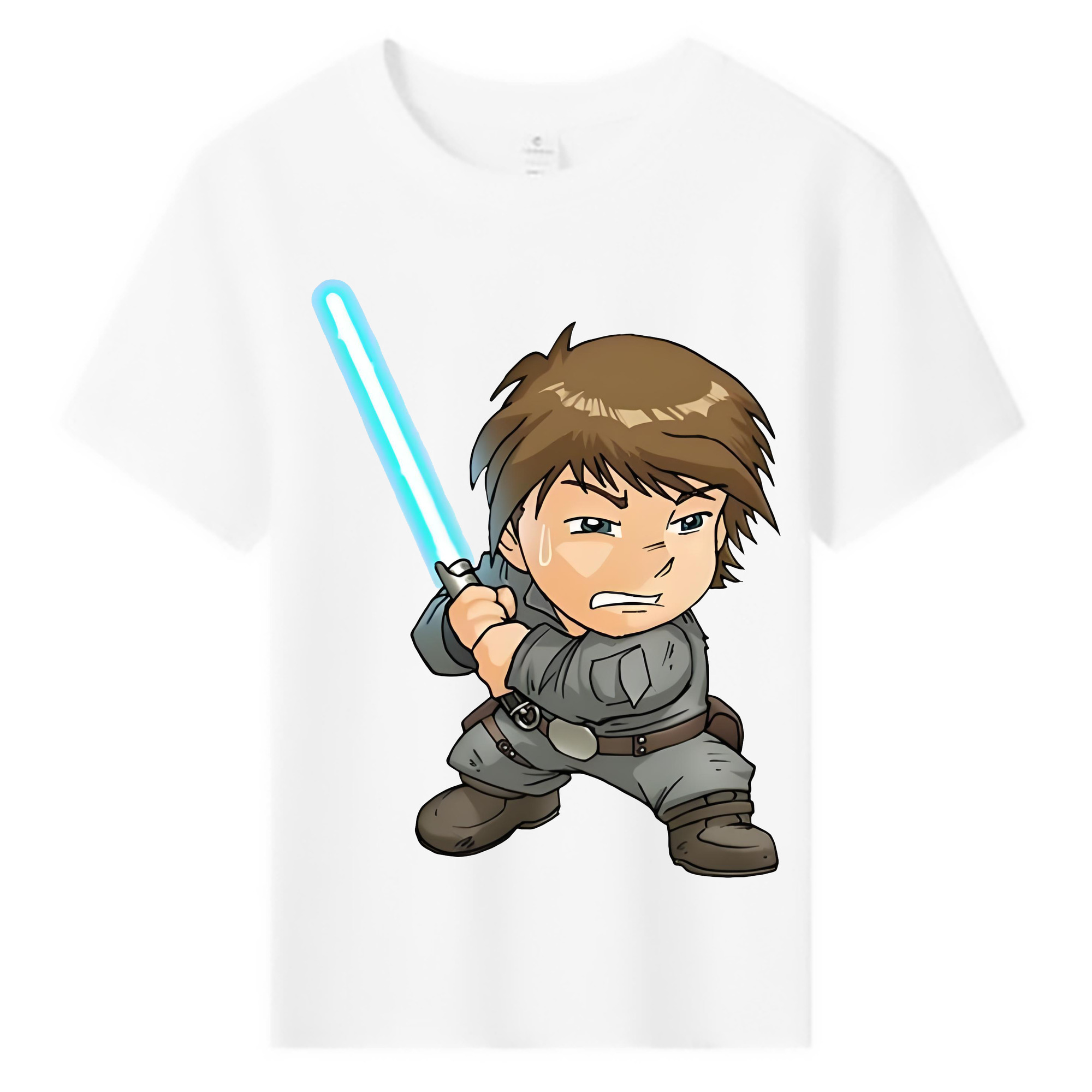 （画像用） スター・ウォーズ Star Wars 綿100％キッズTシャツ（フロントプリント）